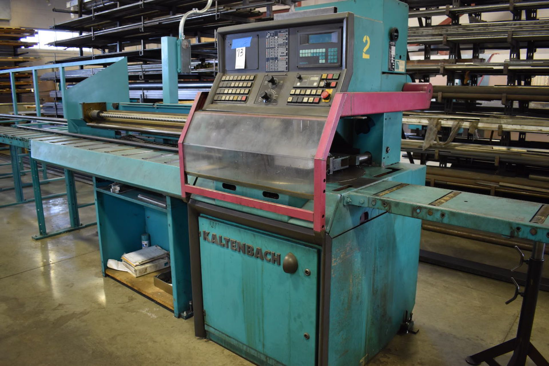 Kaltenbach Model KKS 401 Programmable Cold Saw, S/N 117245 (1994), 12 in. Wide x 26 ft. Long