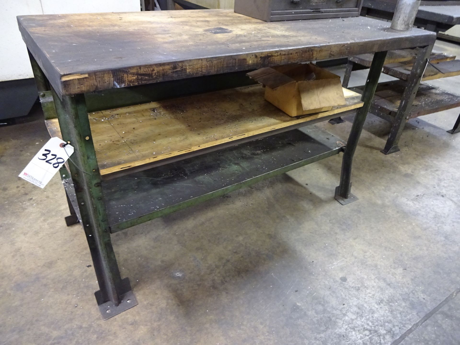 Wood Top Work Bench