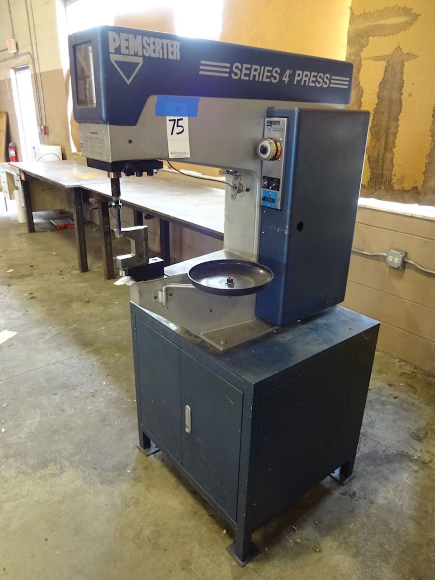 Pemserter Series 4 Model M4-5727 Hardware Insertion Press, S/N N/A (2014)