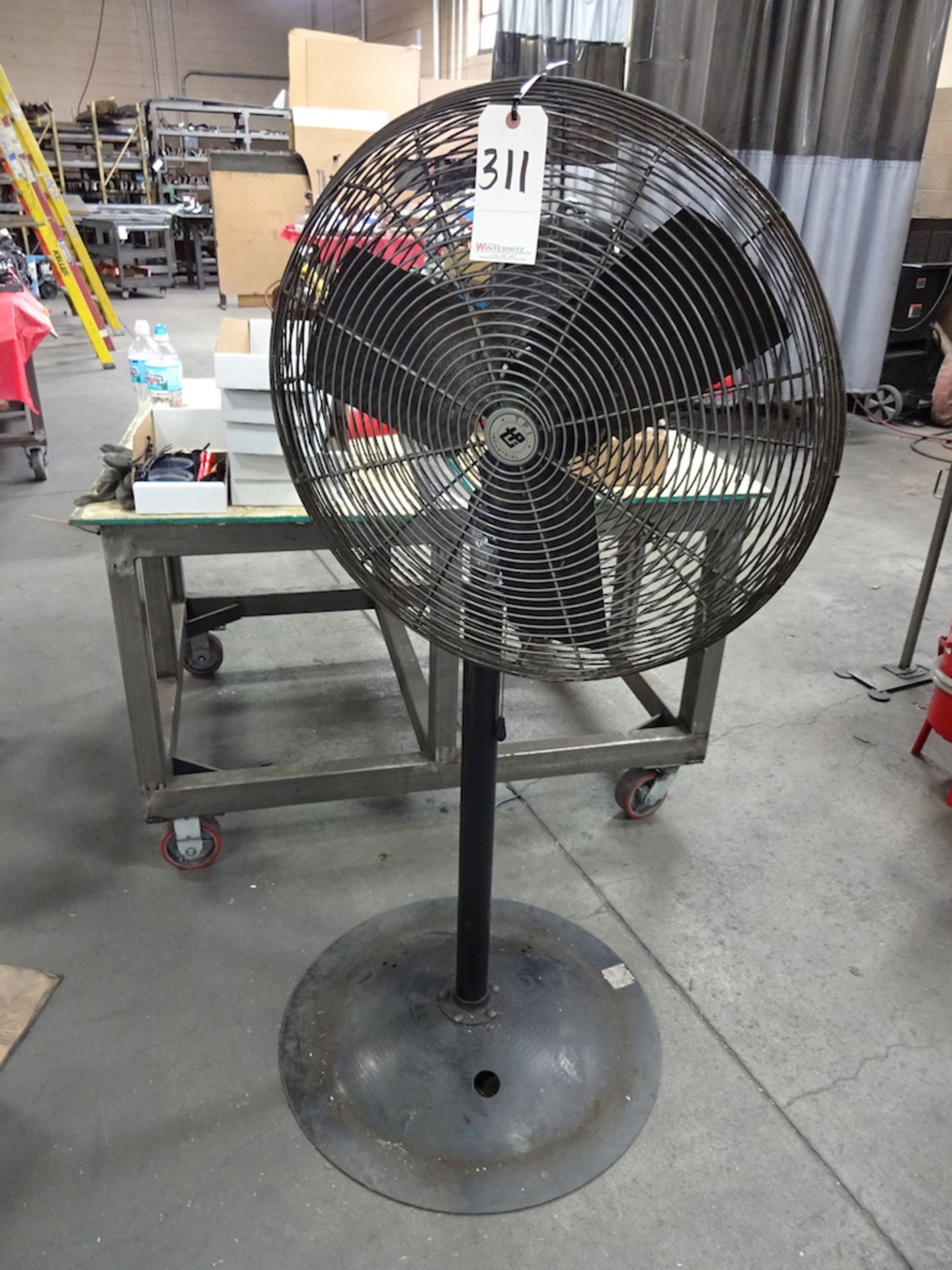 TPI 24 in. Pedestal Fan