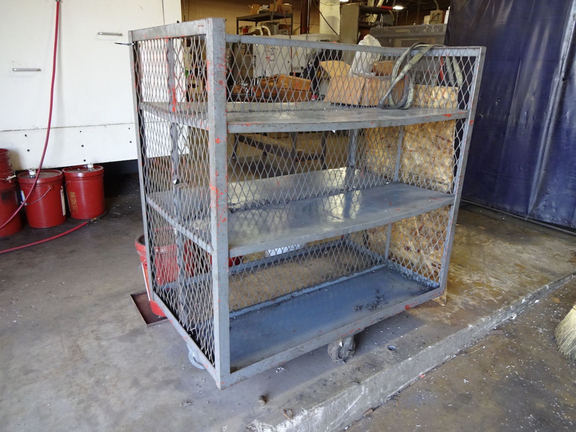 Steel Rack (no contents)