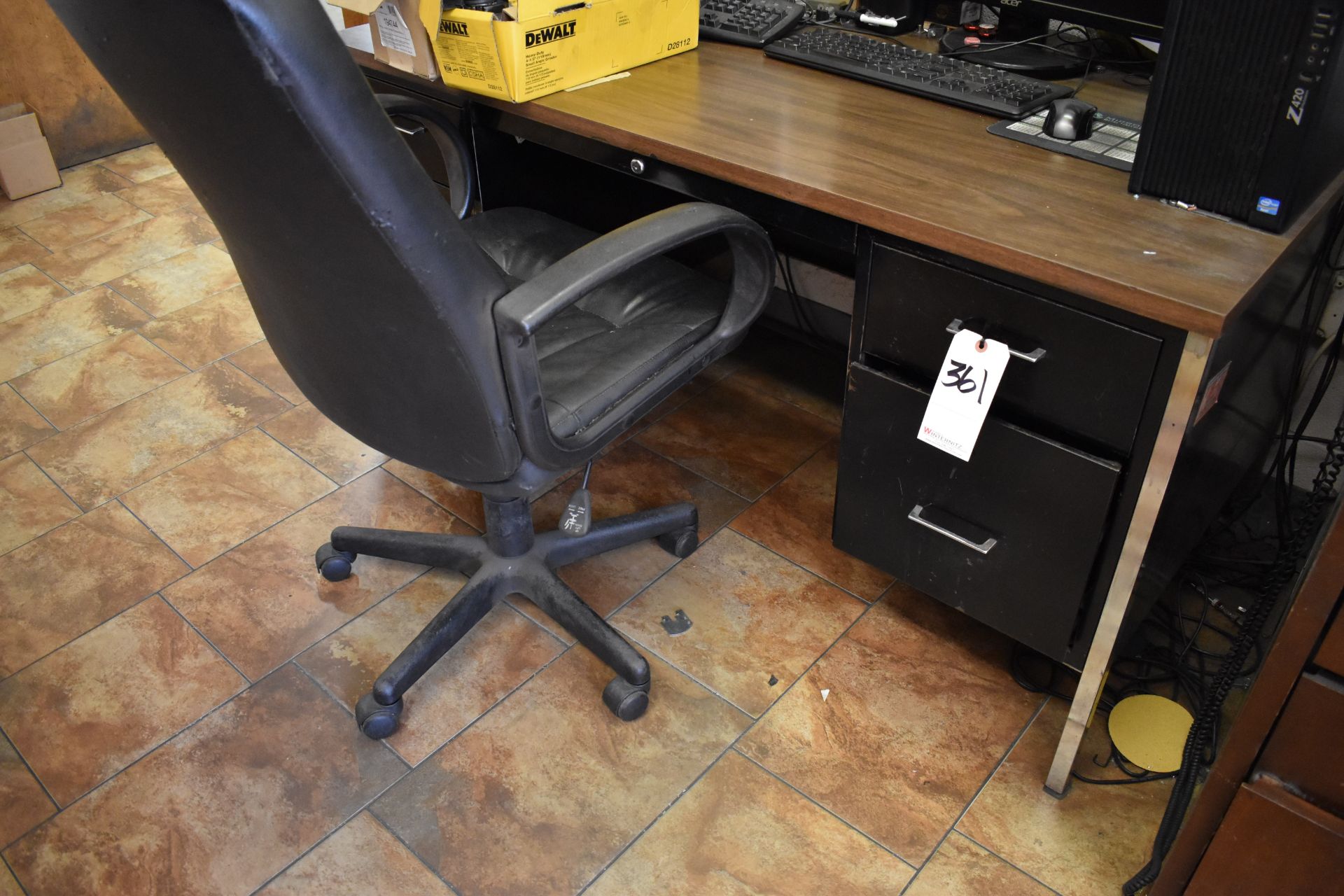 LOT: (2) Assorted Desks & Chairs