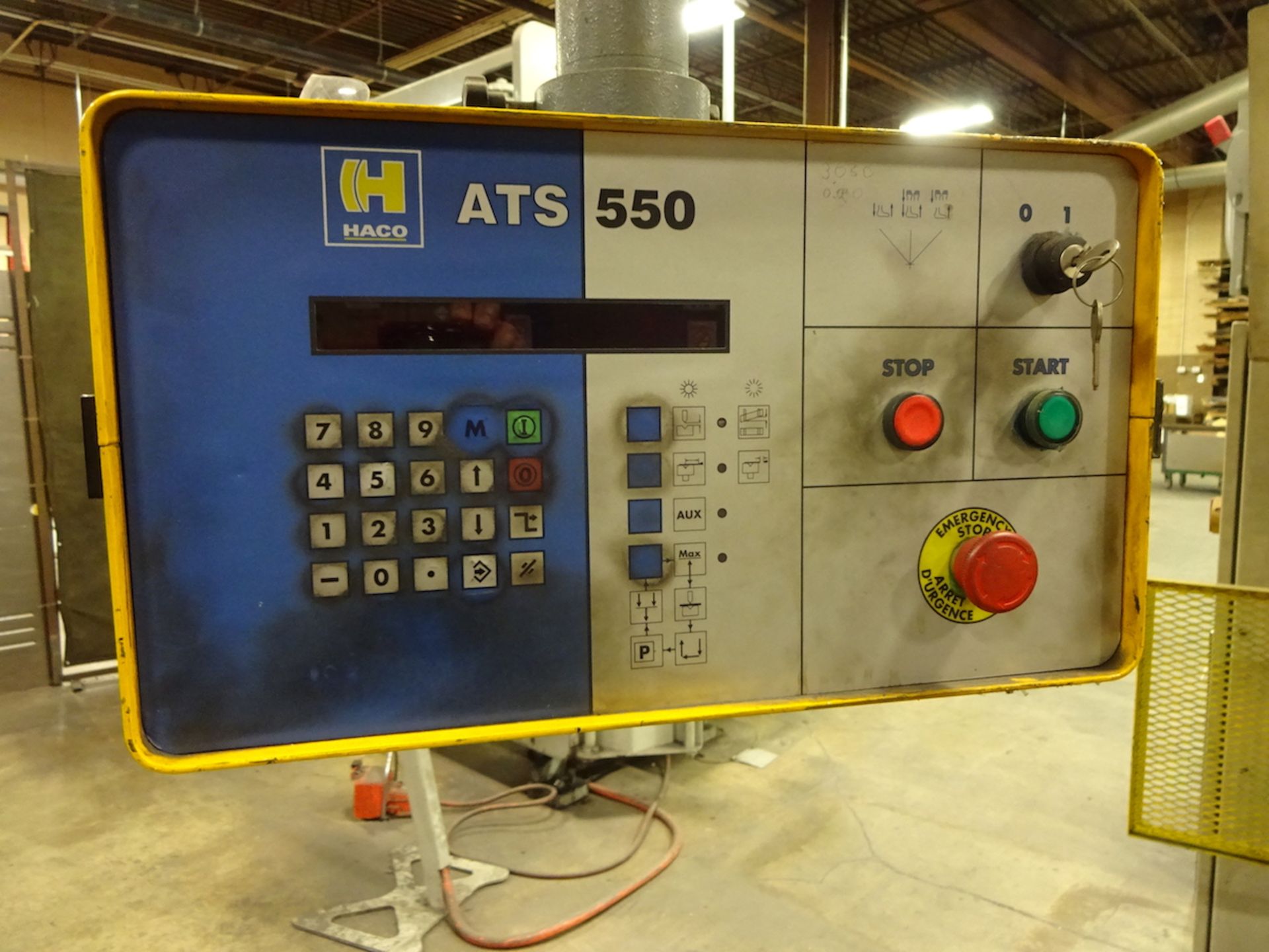 2000 Haco/Atlantic 120 Ton x 10 ft. (approx.) Model SRM-120-10 Hydraulic Press Brake, S/N 81117, 8 - Image 3 of 4