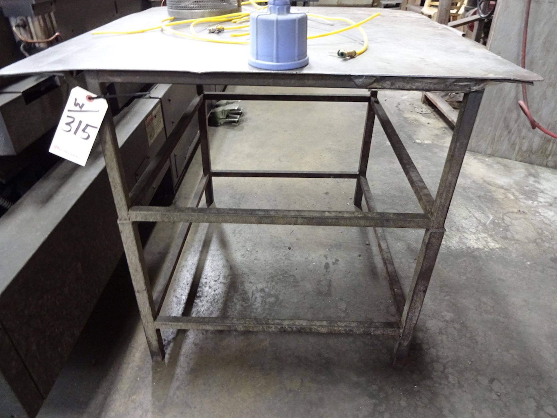 LOT: (2) Steel Tables - Image 2 of 2