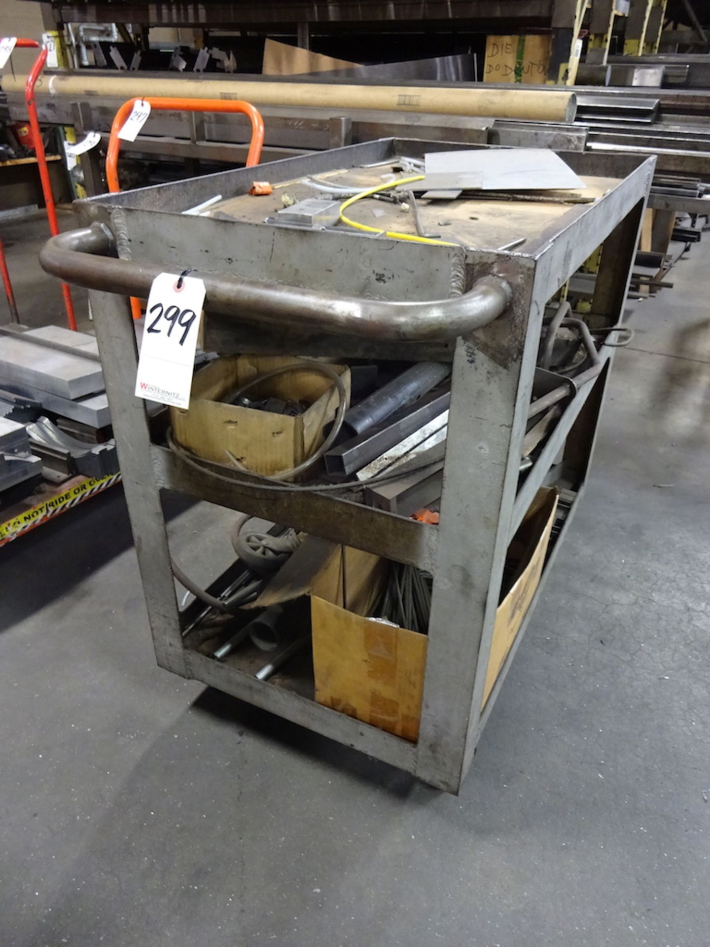 Steel Shop Cart