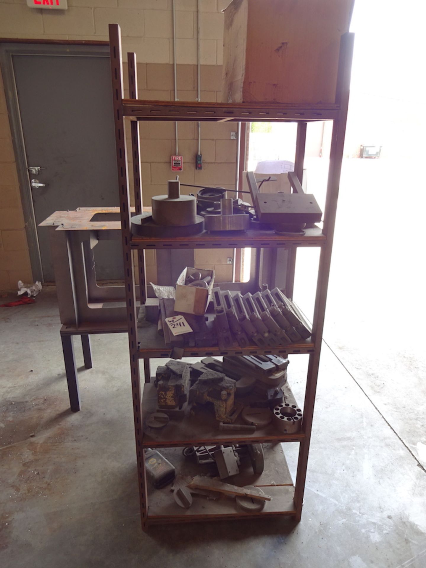 LOT: (2) Sections Steel Shelving with Contents - Image 2 of 2