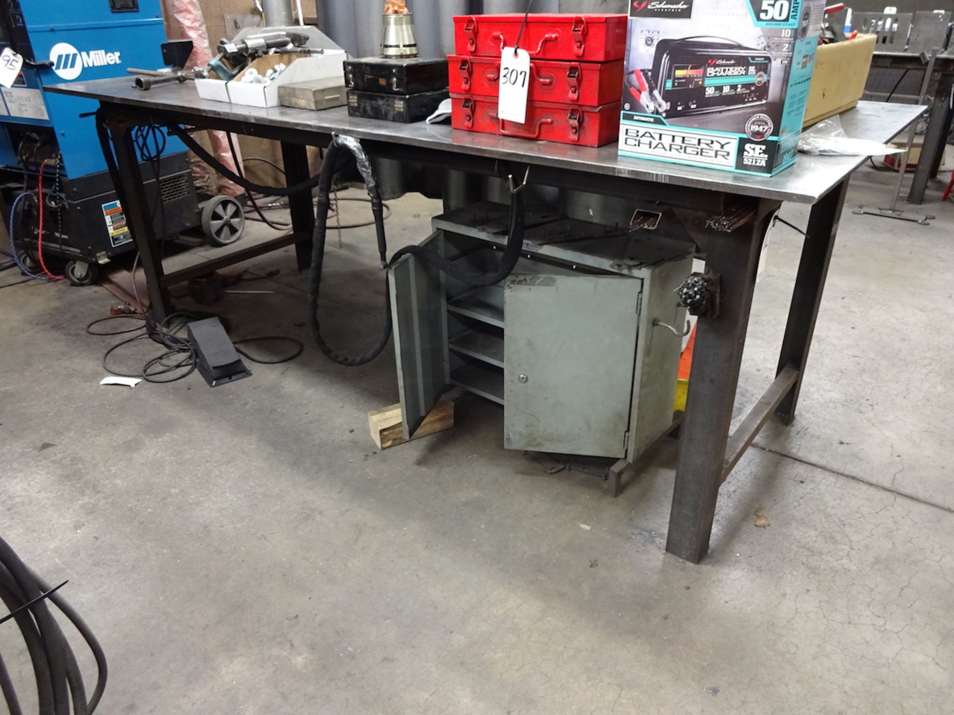 42-1/2 in. x 97-1/2 in. Welding Table