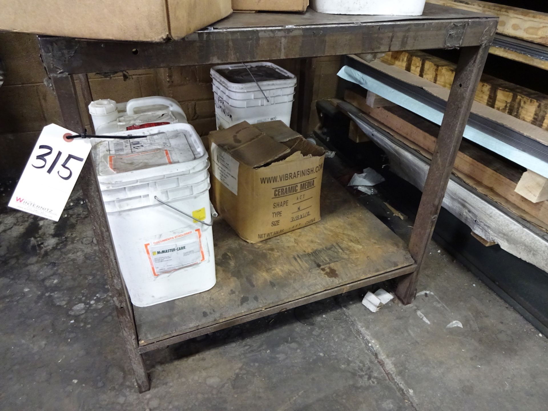 LOT: (2) Steel Tables