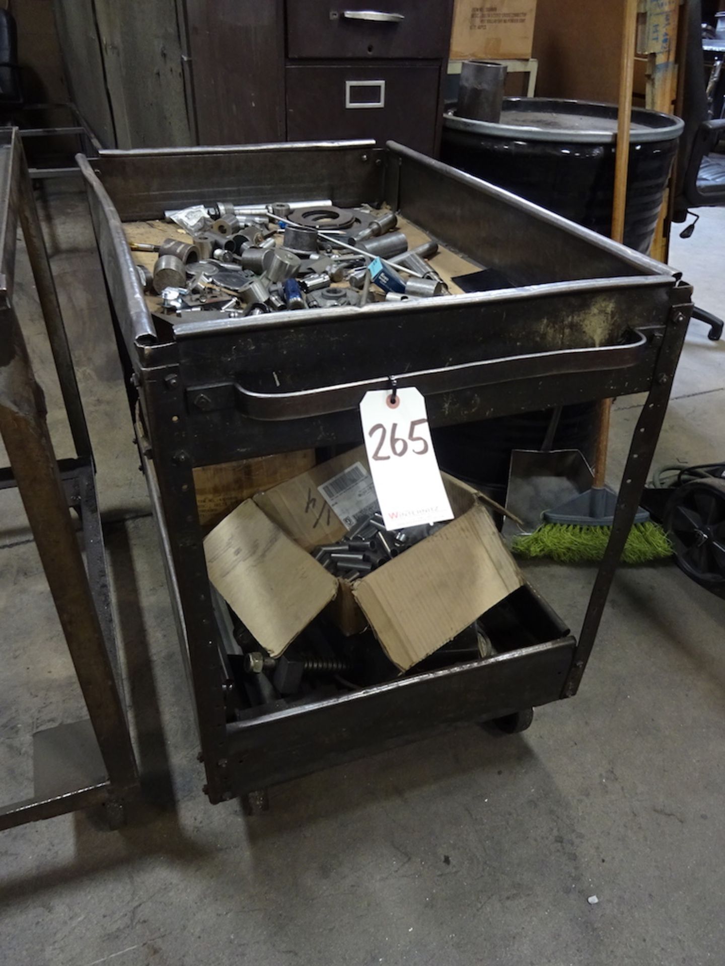 Portable Steel Shop Cart