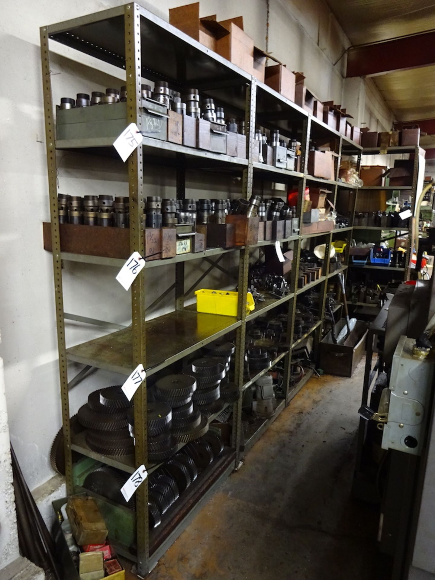 LOT: (4) Sections Bolt-Together Steel Shelving - Image 2 of 2