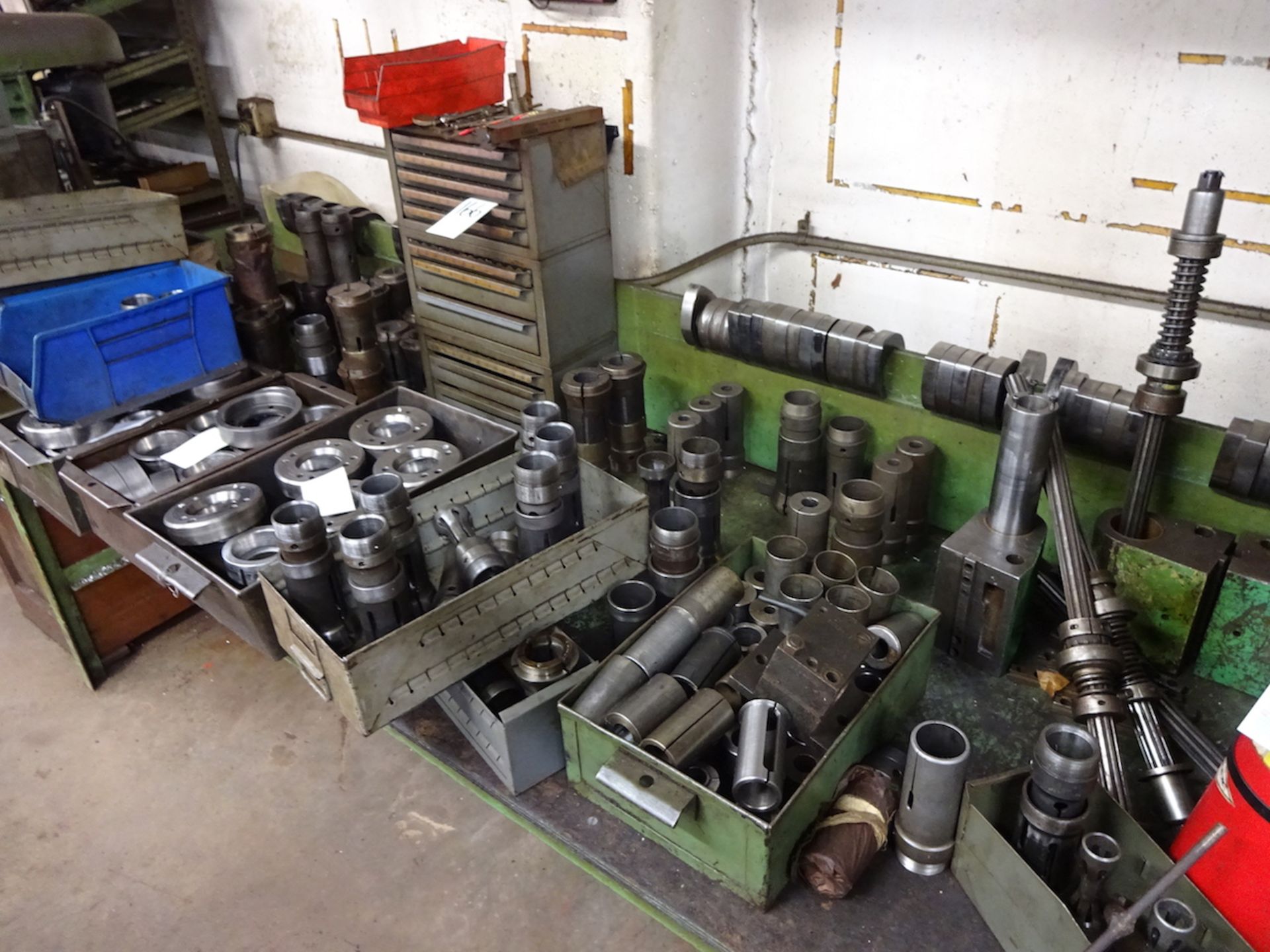 LOT: Assorted Greenlee Tooling on Table, including Work Bench - Image 2 of 2