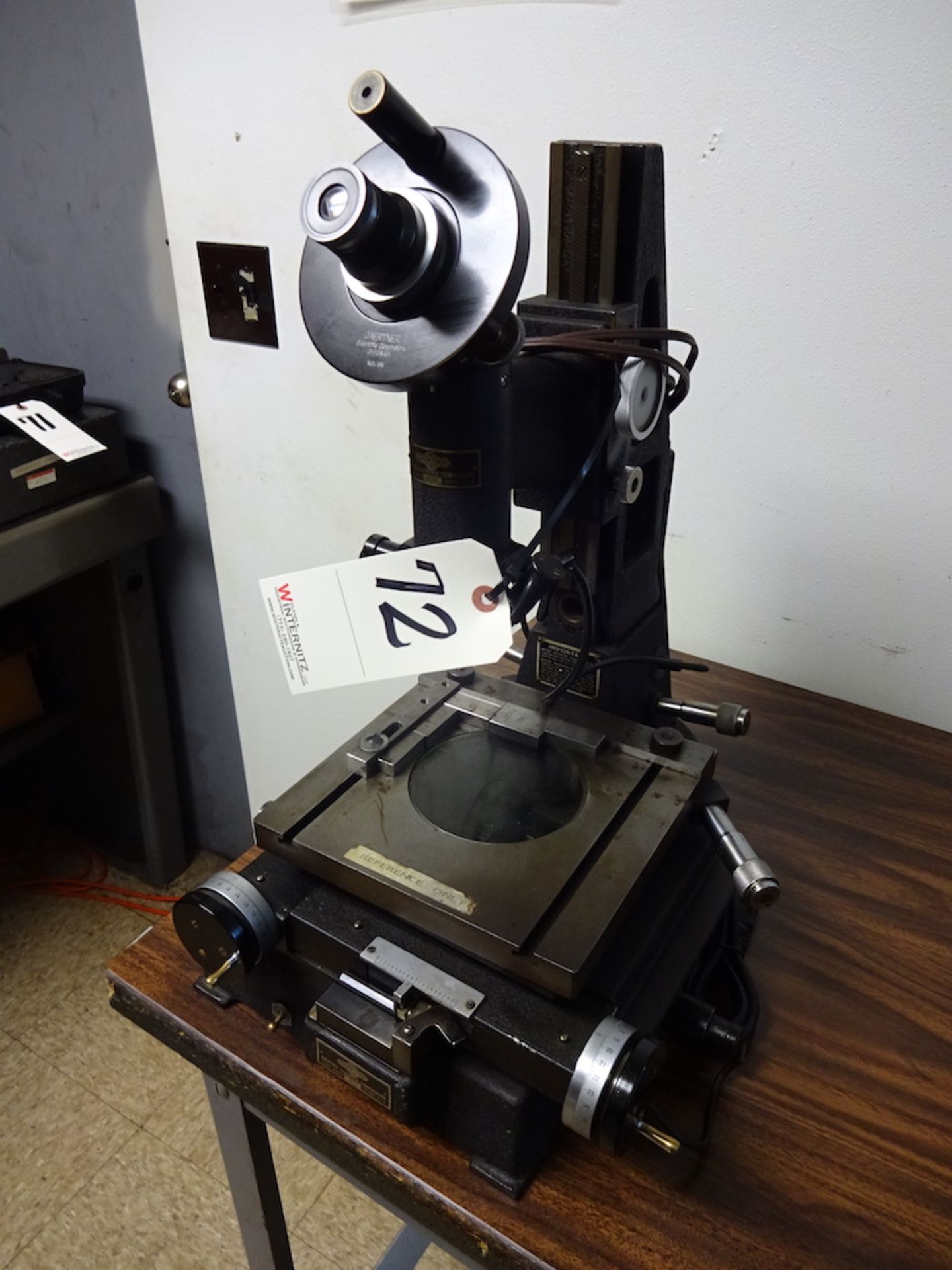 Gaertner Scientific Microscope, S/N 854