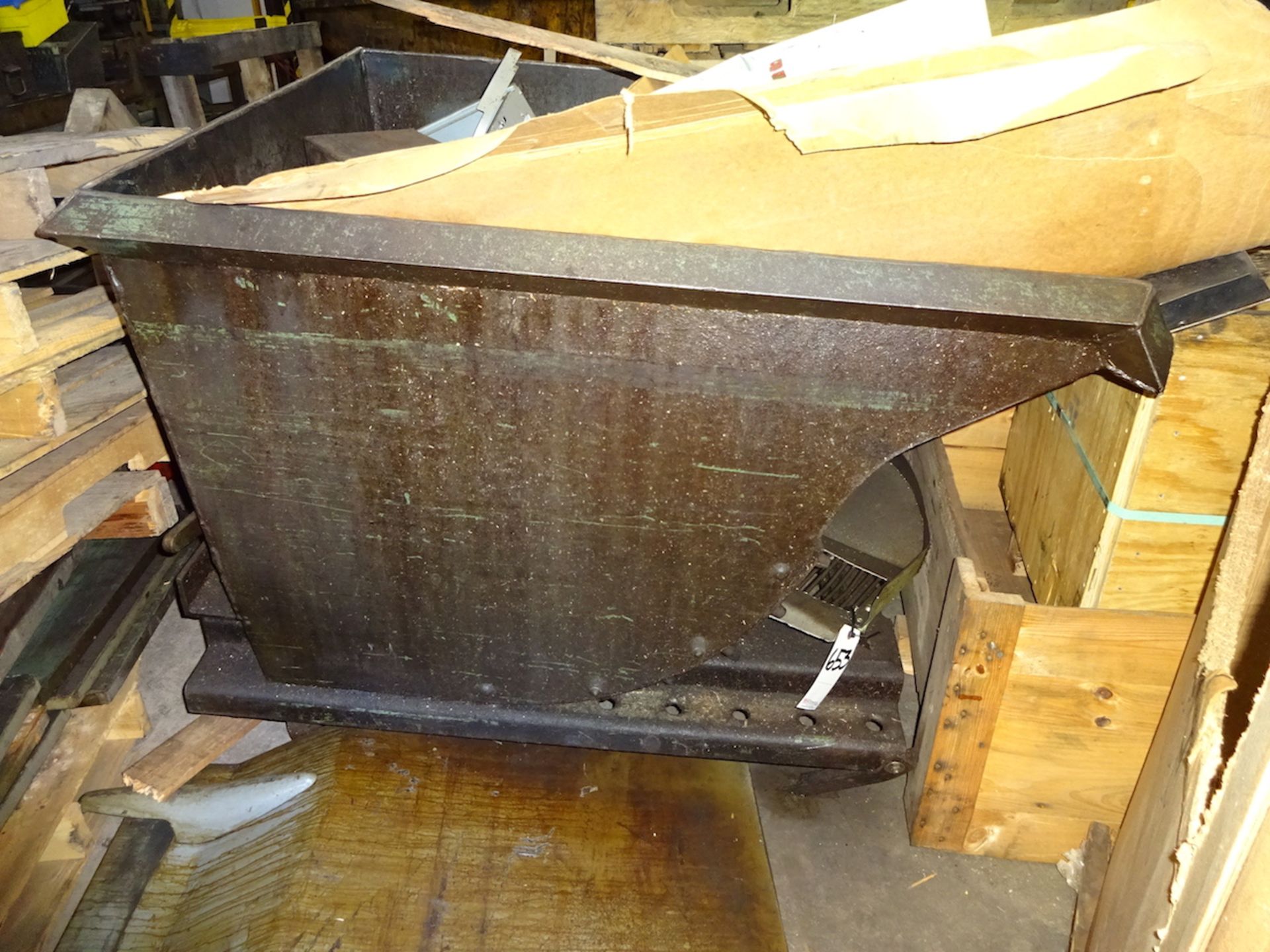 Portable Self Dumping Scrap Hopper