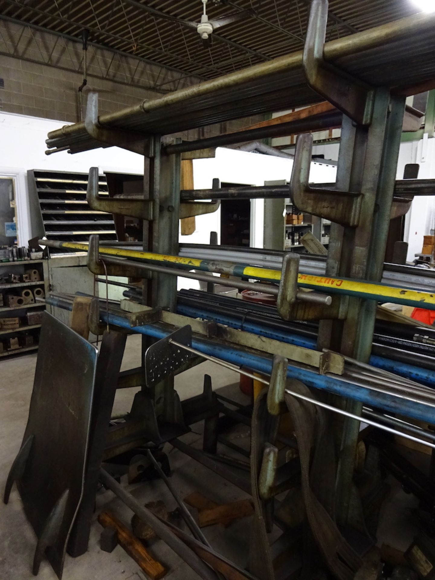 Double-Side Cantilever Stock Rack (no contents)