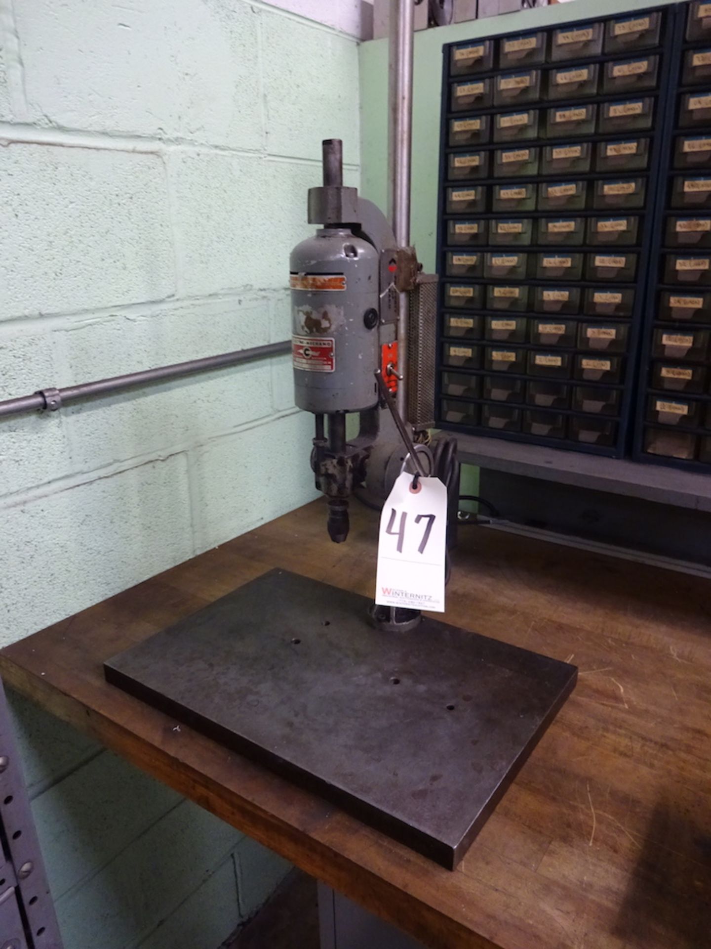 ELECTRO-MECHANO MODEL 105W DRILL PRESS: S/N 73299H