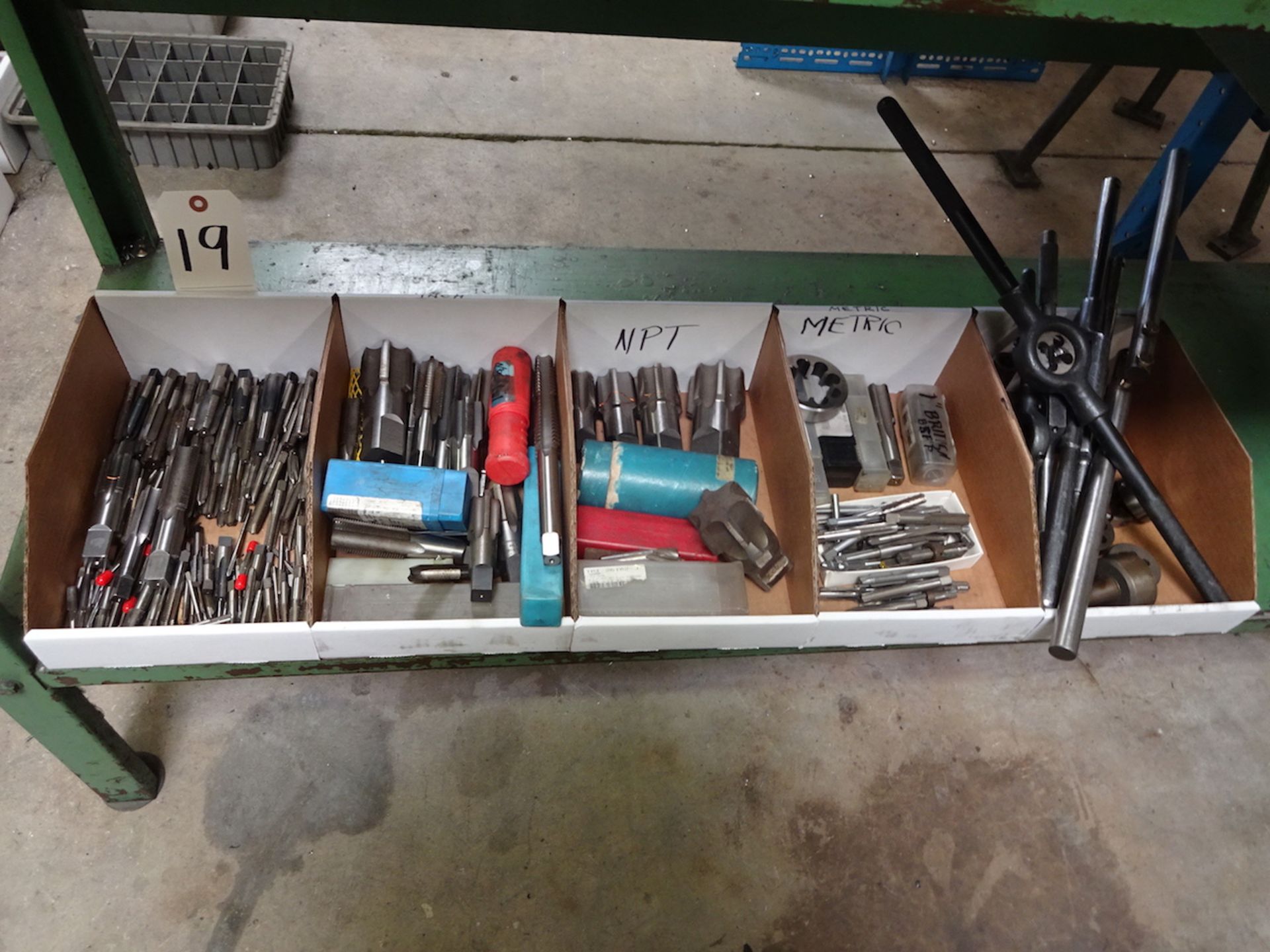 LOT: ASSORTED TAPS AND HANDLES IN (5) BOXES
