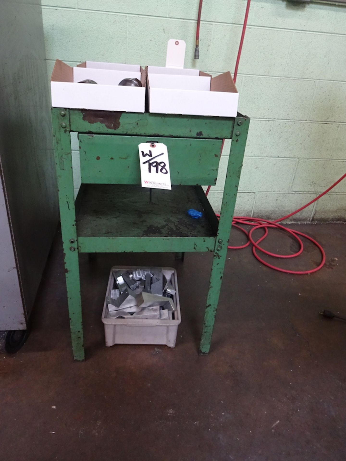 LOT: (2) STEEL SHOP TABLES - Image 2 of 2