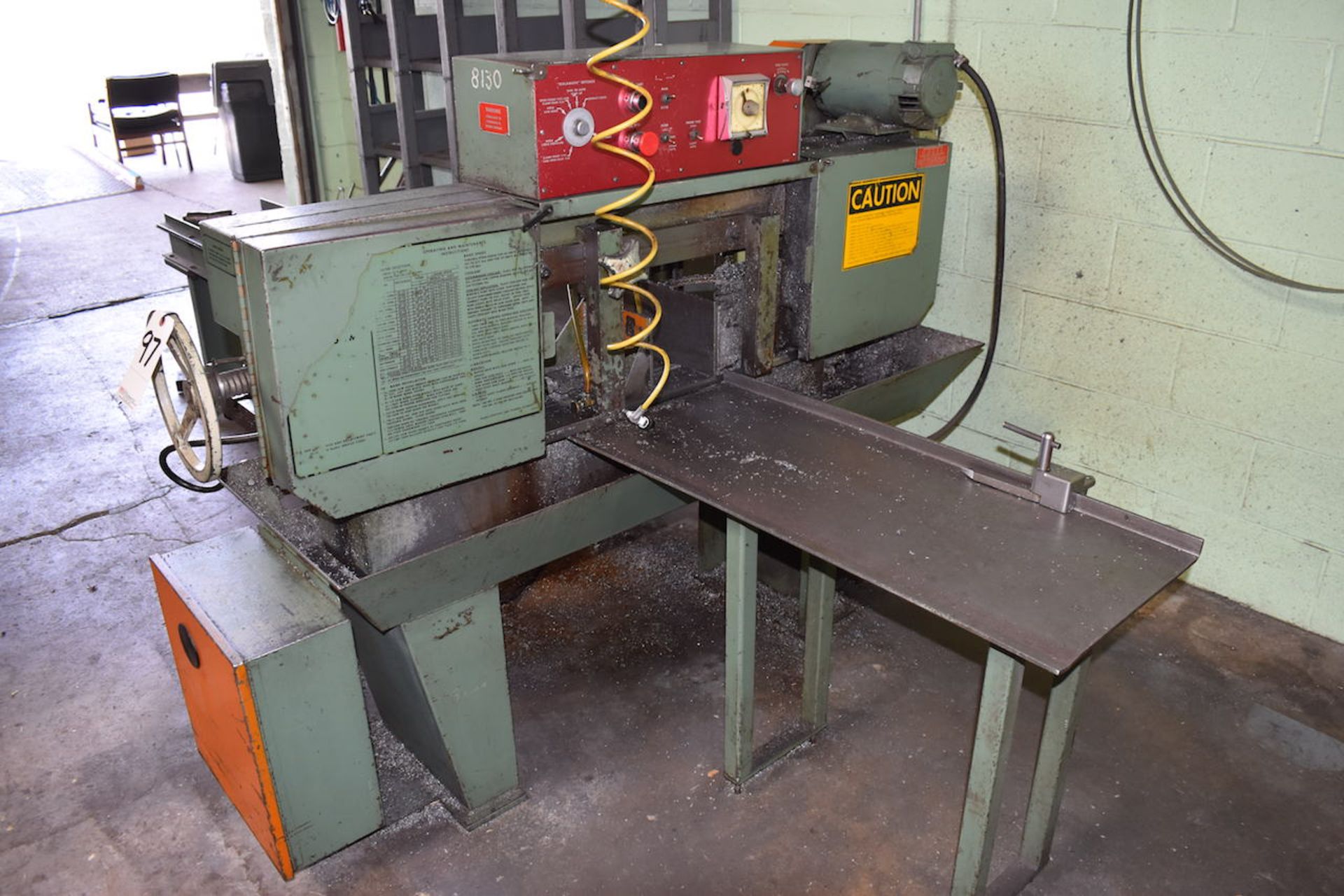 DOALL MODEL C-5A AUCTOMATIC HORIZONTAL BANDSAW: S/N 31X-73235,