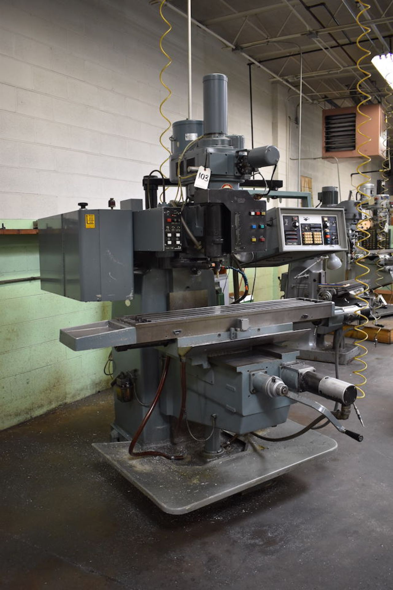 SK SYSTEMS 3KW VERTICAL PROGRAMMABLE MILLING MACHINE: S/N 60013