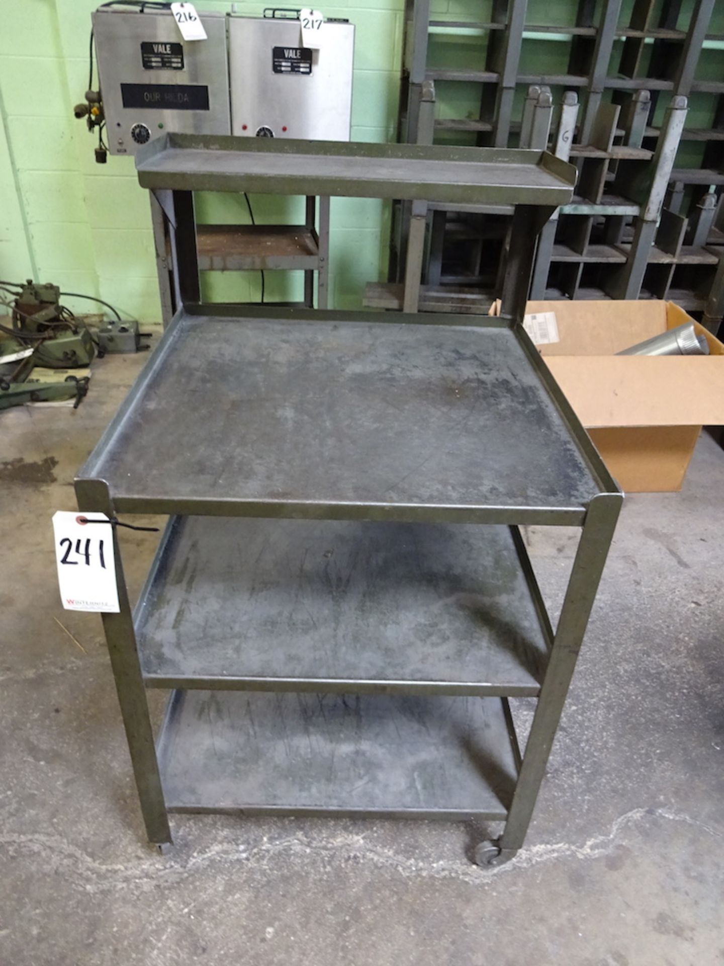 STEEL SHOP CART