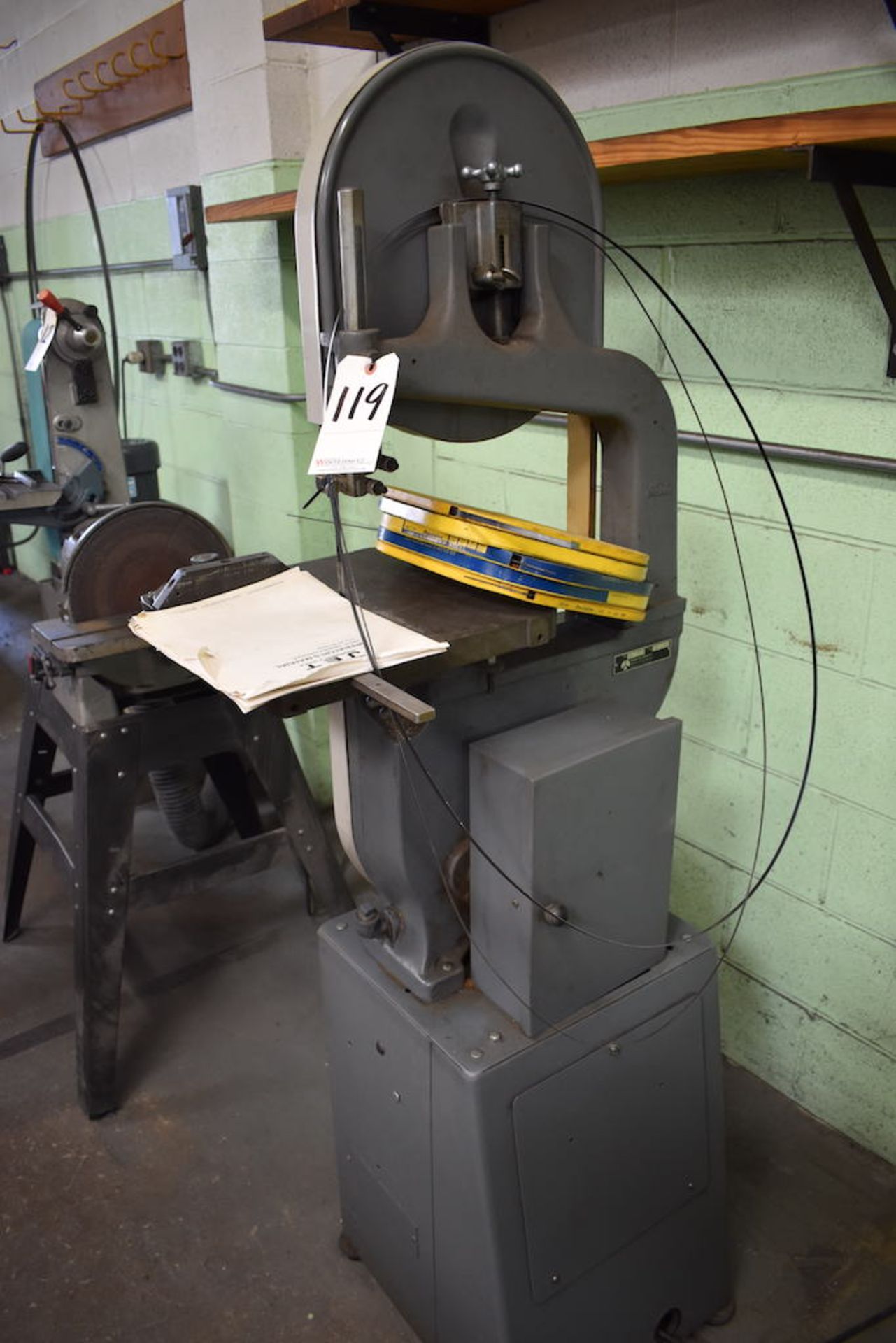 ROCKWELL/DELTA 14 IN MODEL 14 BANDSAW: S/N KL7375 - Image 2 of 2