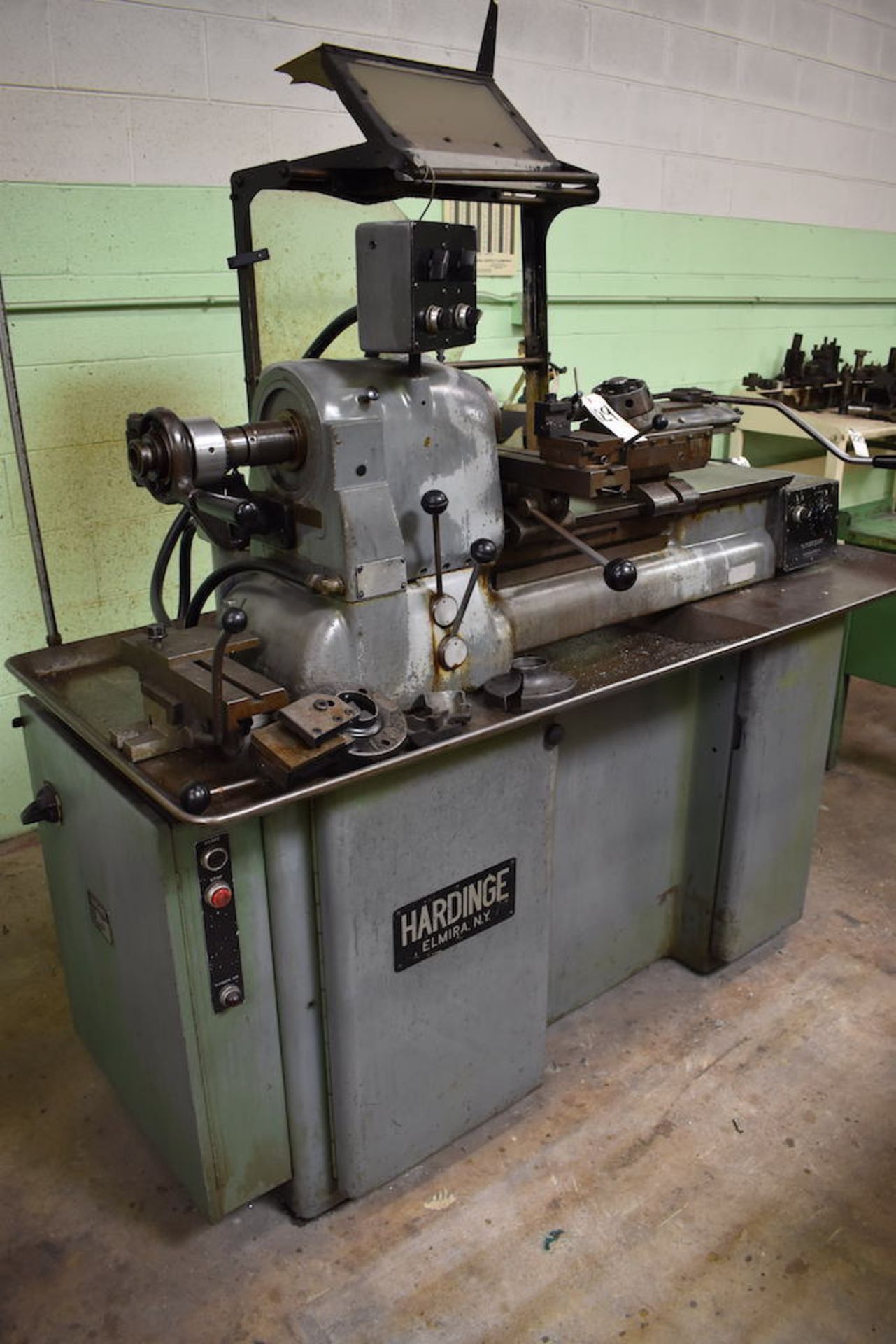 HARDINGE MODEL HC CHUCKER: S/N HC3761-N, CARRIAGE FEED - Image 7 of 8