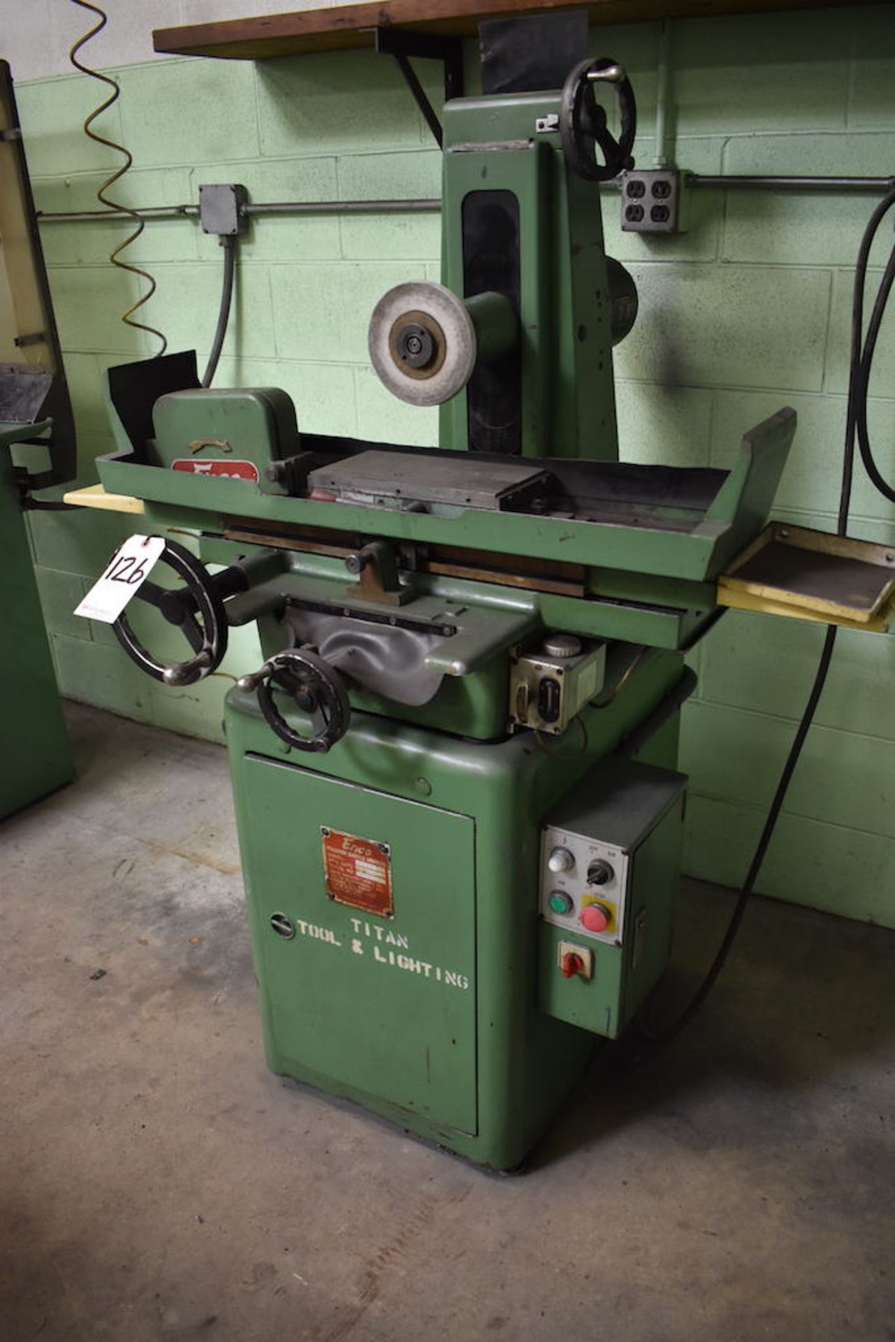 ENCO 6 X 12 HAND FEED SURFACE GRINDER
