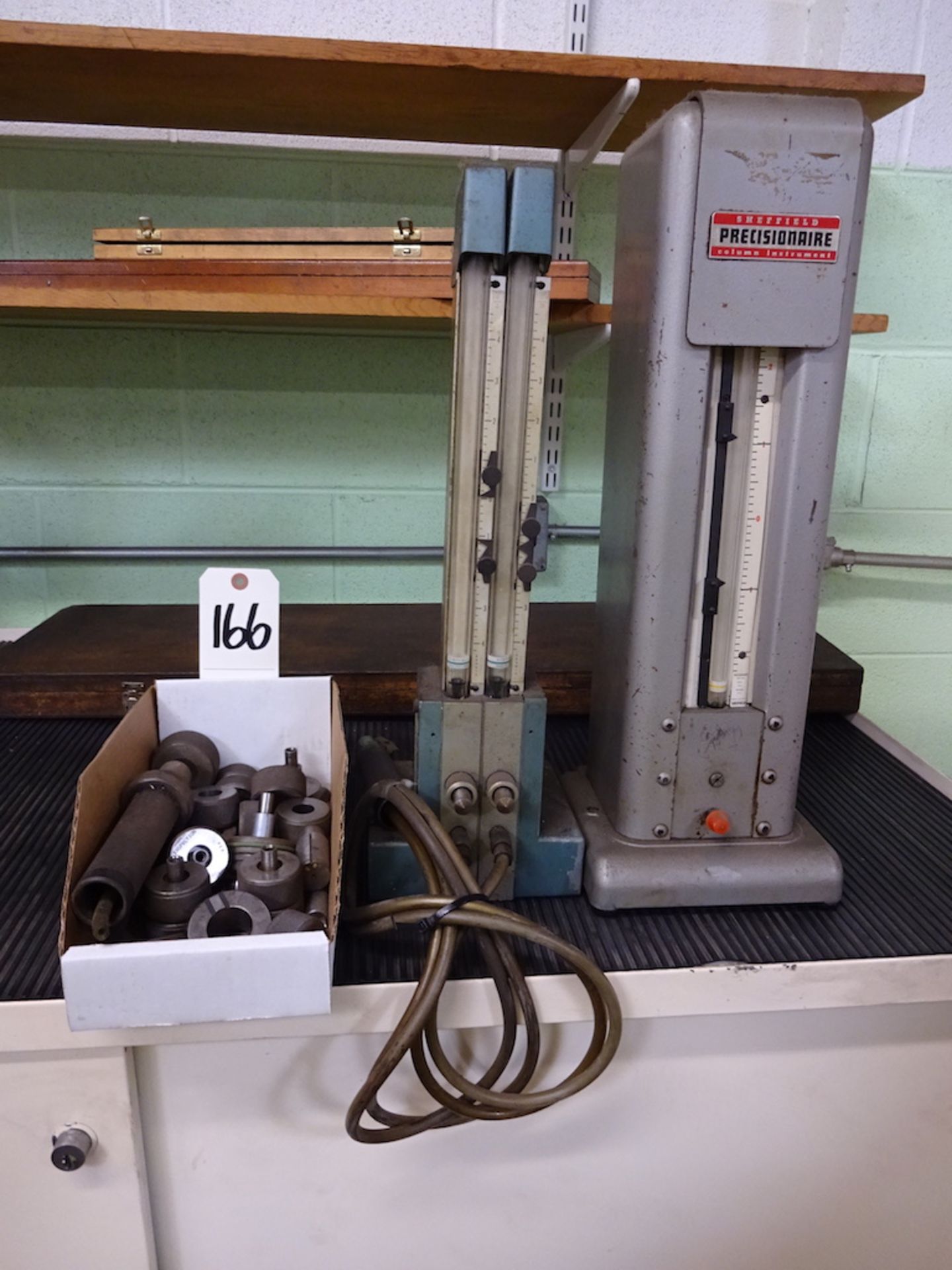 SHEFFIELD PRECISIONAIRE COLUMN INSTRUMENT MODEL 9001-5M PNEUMATIC HEIGHT GAGE