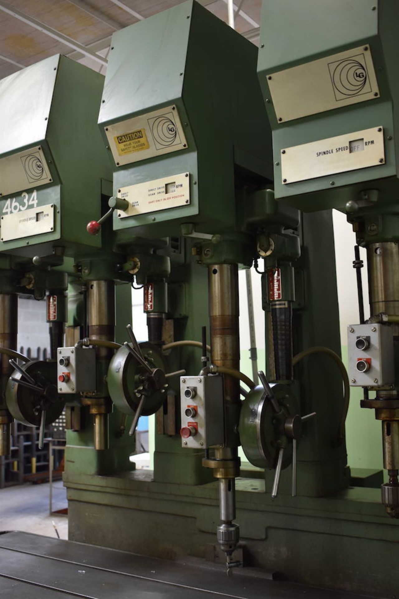 LELAND GIFFORD MODEL 2LMS 4-SPINDLE DRILL: S/N 2LMS 1200S, - Image 5 of 5