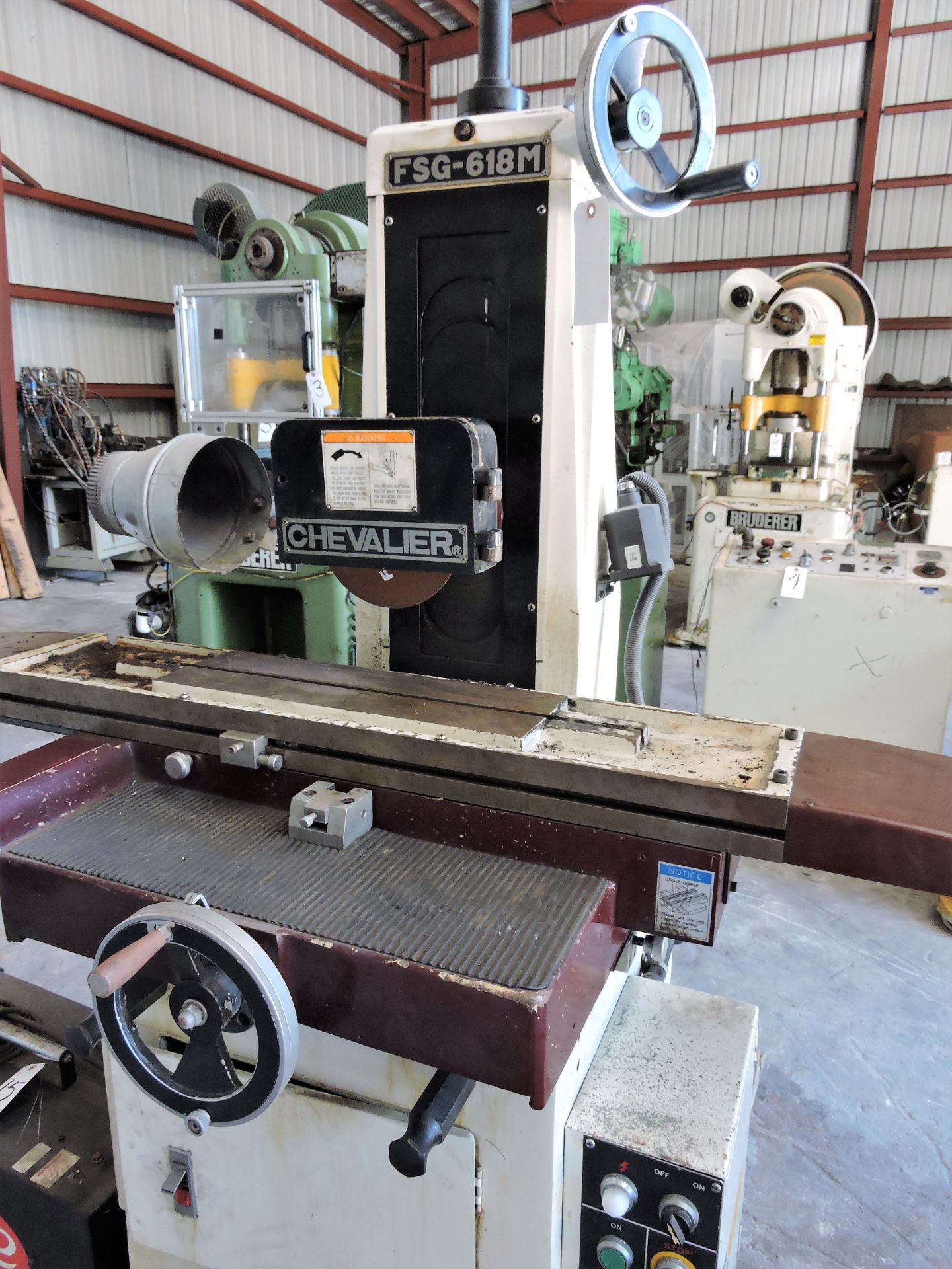 6" x 18" Chevalier Model FSG-618M Surface Grinder s/n A3896022 (Davie , FL) - Image 2 of 5