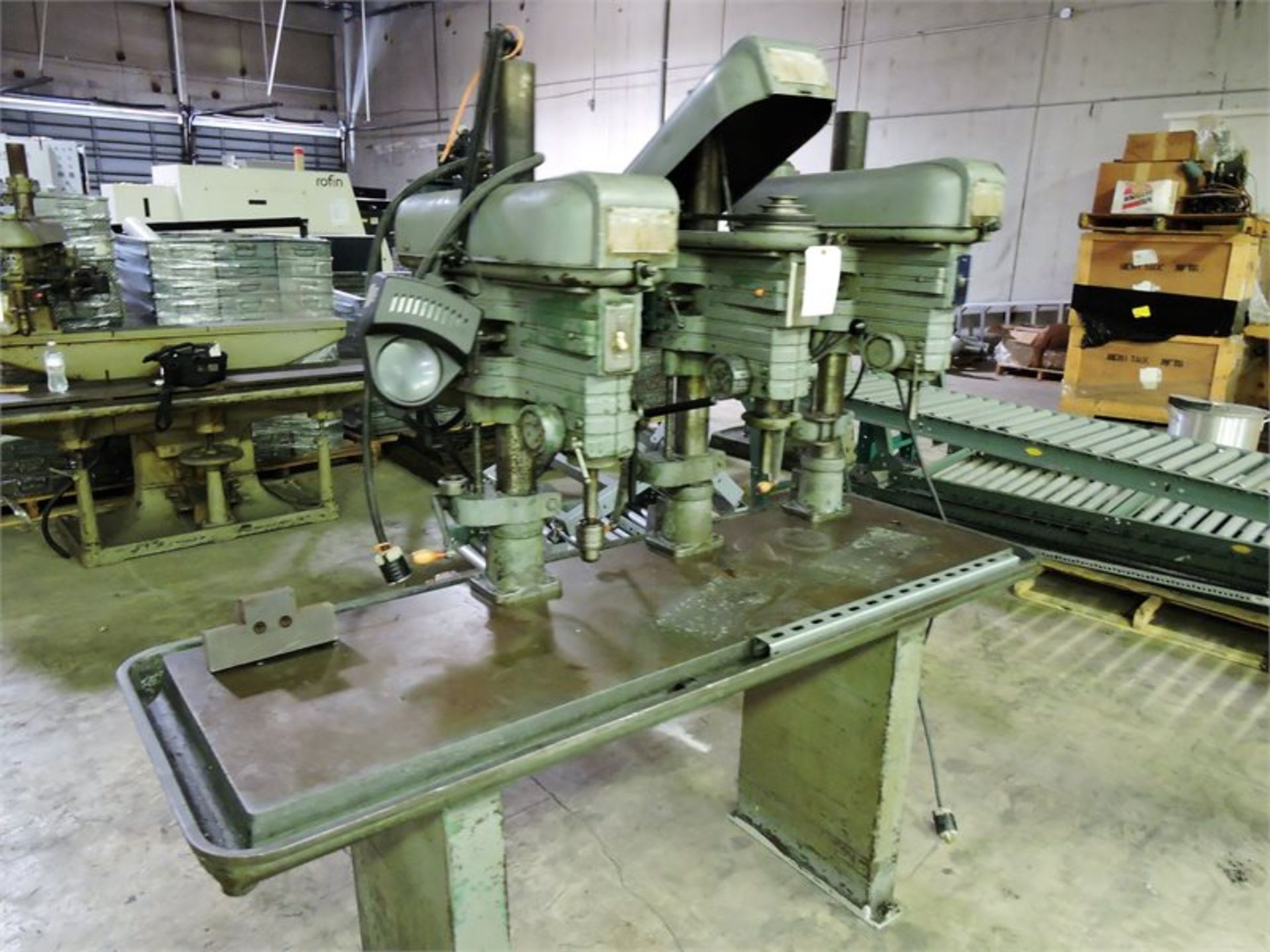 Multi spindle drill with table Clausing with production table (Miami Lakes, , FL) - Image 3 of 4