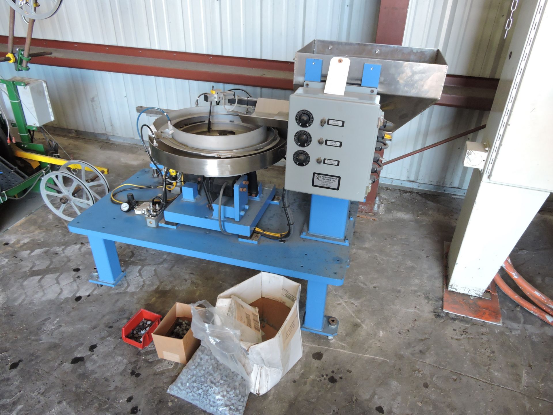 Performance Feeders Model PF-3R Vibratory Feeder S/n P-212348 (New Cost $19,000) (Davie , FL)