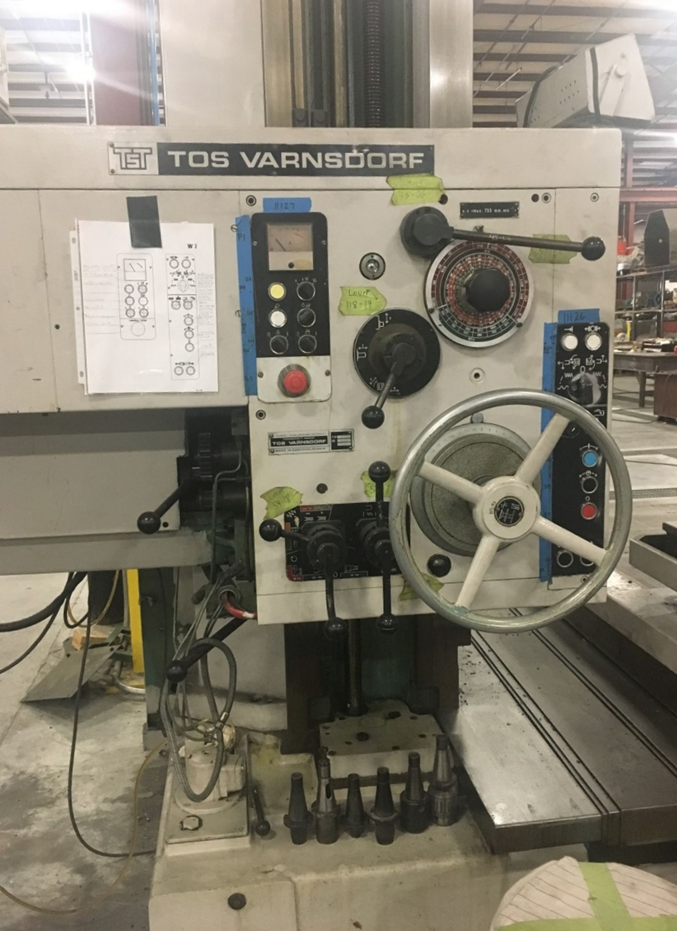 3" Tos Model Varnsdorf W75 Table Type Horizontal Boring Mill (1990), (Largo Fl location) - Image 2 of 2