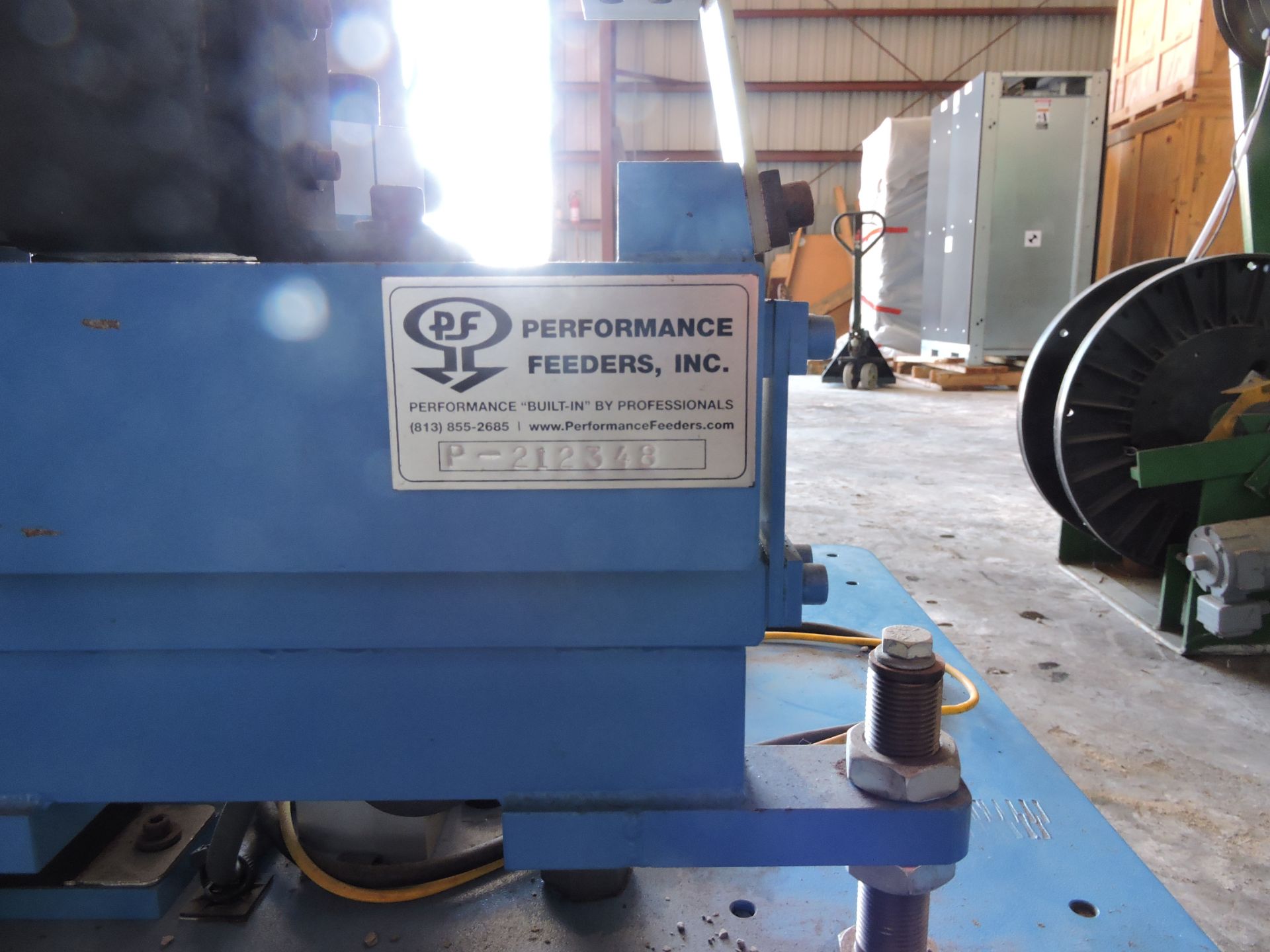 Performance Feeders Model PF-3R Vibratory Feeder S/n P-212348 (New Cost $19,000) (Davie , FL) - Image 6 of 7