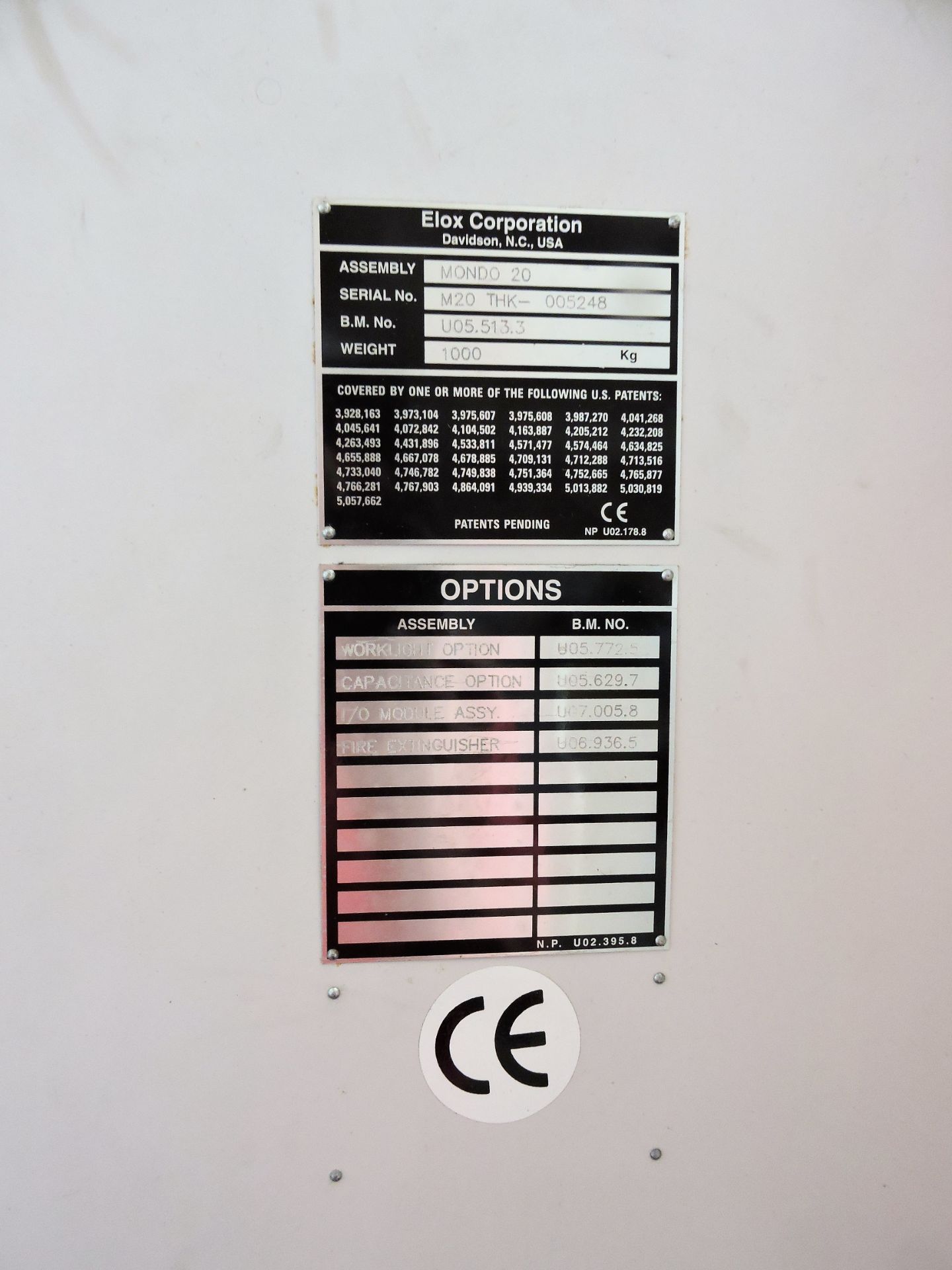 Agie Elox Mondo 20 Futura IV 11.8' "x 9.8" Sinker Type EDM (Davie , FL) - Image 9 of 14