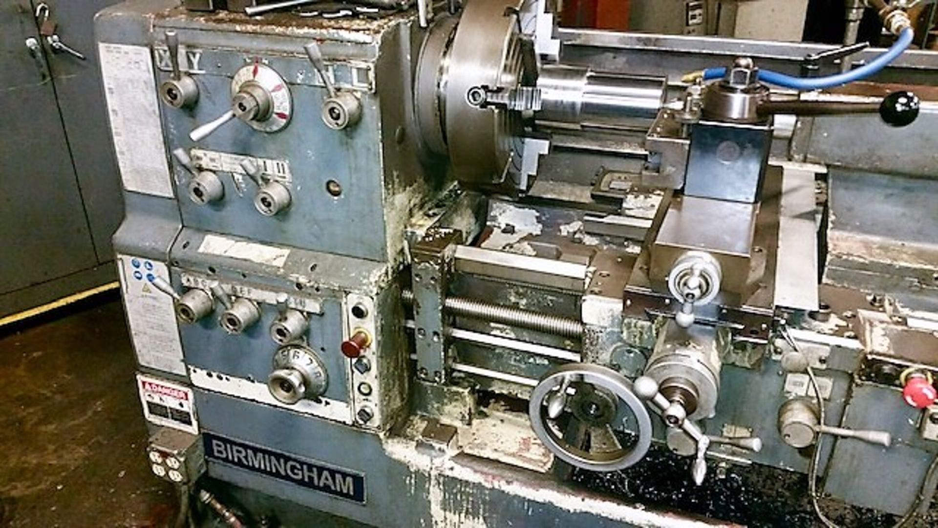 22" x 120" Birmingham Model YCL-22120 Geared Head Engine Lathe (2012), Newall DRO, Taper, - Image 2 of 4