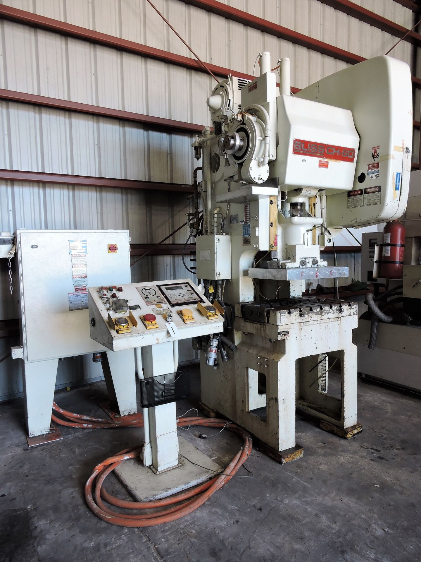 60 Ton Bliss Model CH-60 C Frame High Speed Punch Press (1998) (Davie , FL) - Image 2 of 5