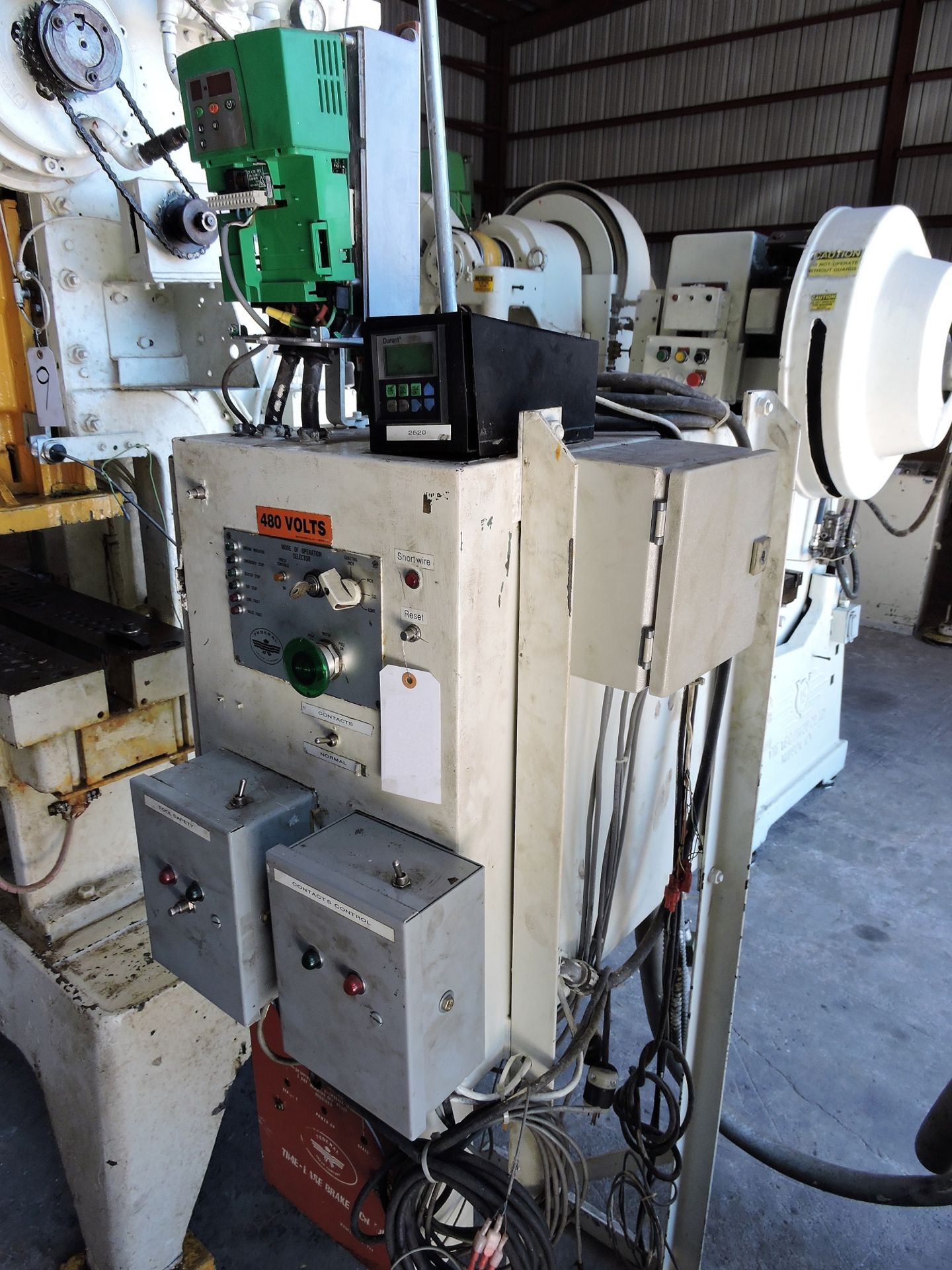 22 Ton Bliss Federal Model C-22 OBI Punch Press (1989) Equipped With - Image 12 of 12