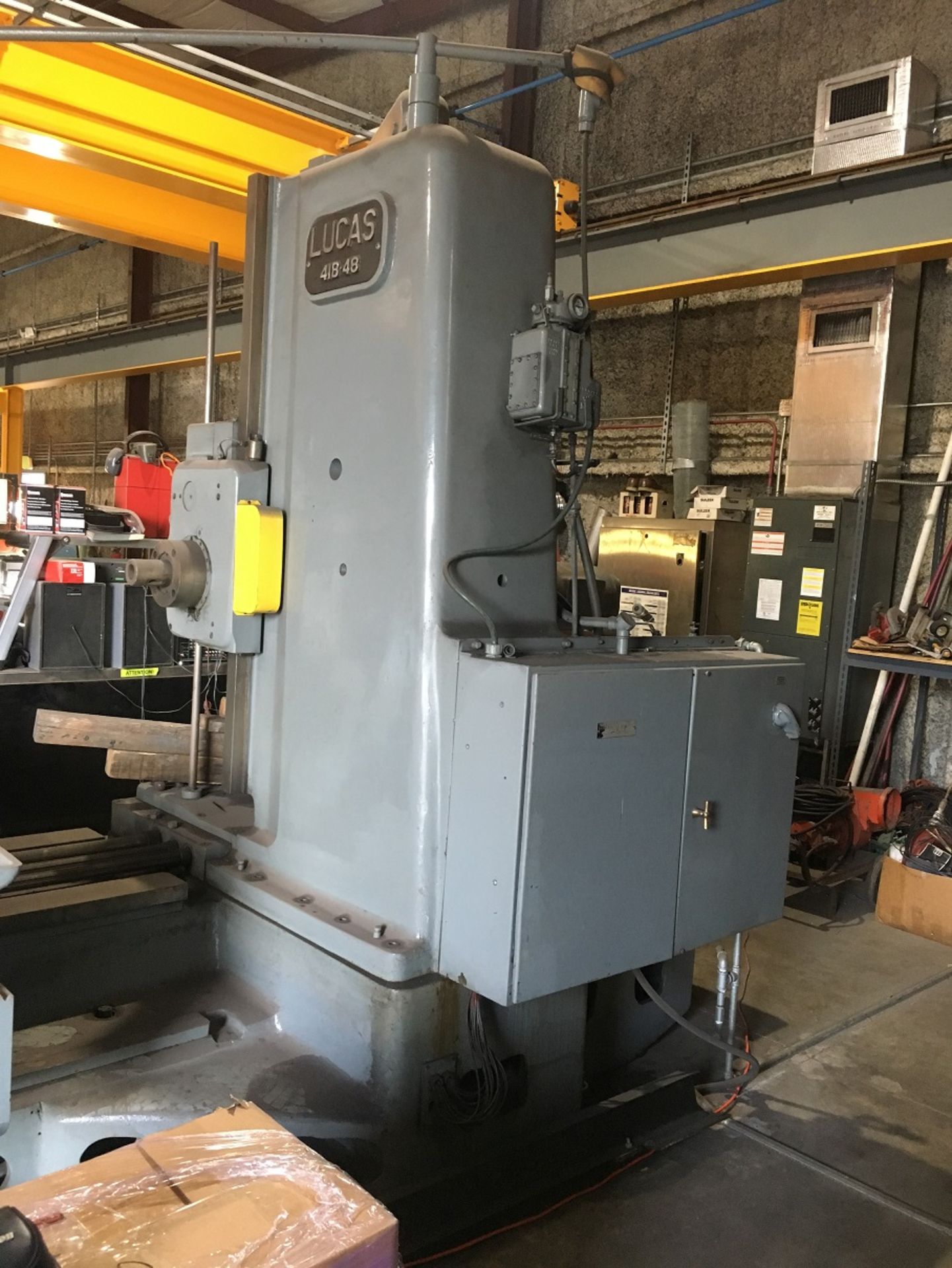 3" Lucas Model 41B-48 Table Type Horizontal Boring Mill, (Palmetto Fl) - Image 2 of 3