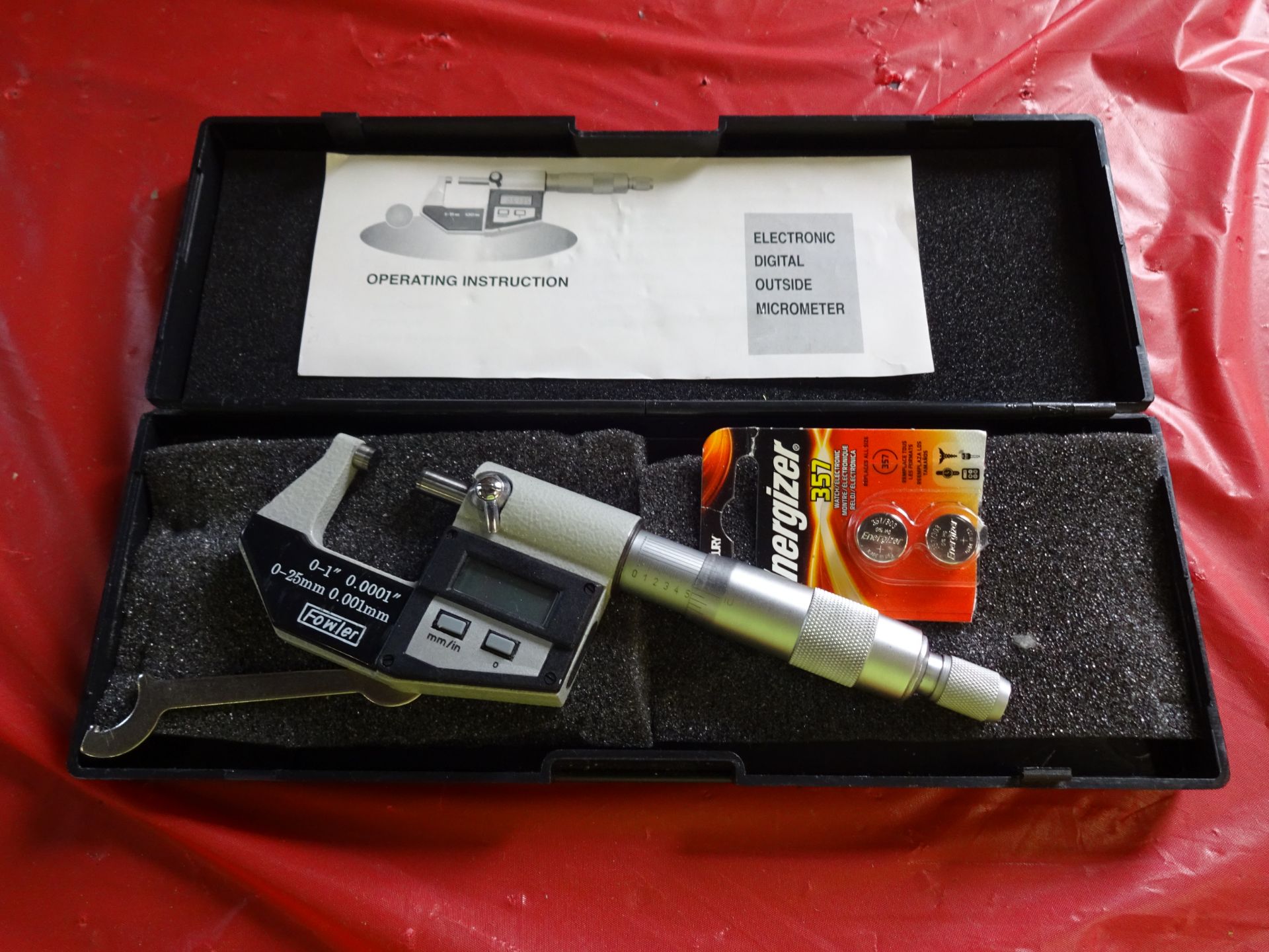 FOWLER ELECTRONIC MICROMETER