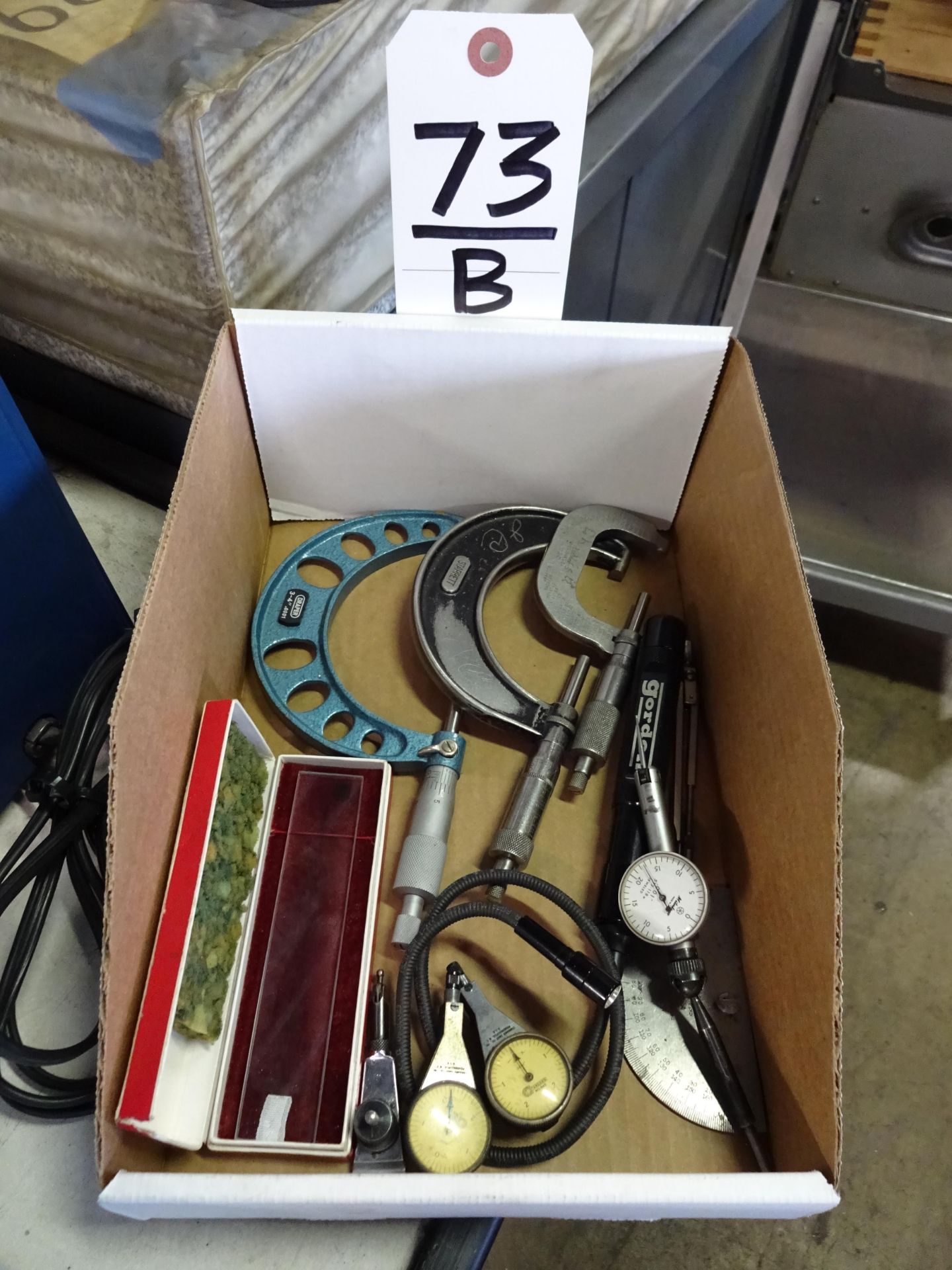 LOT: ASSORTED INSPECTION EQUIPMENT, INCLUDING MICROMETERS, ETC. - Image 2 of 2