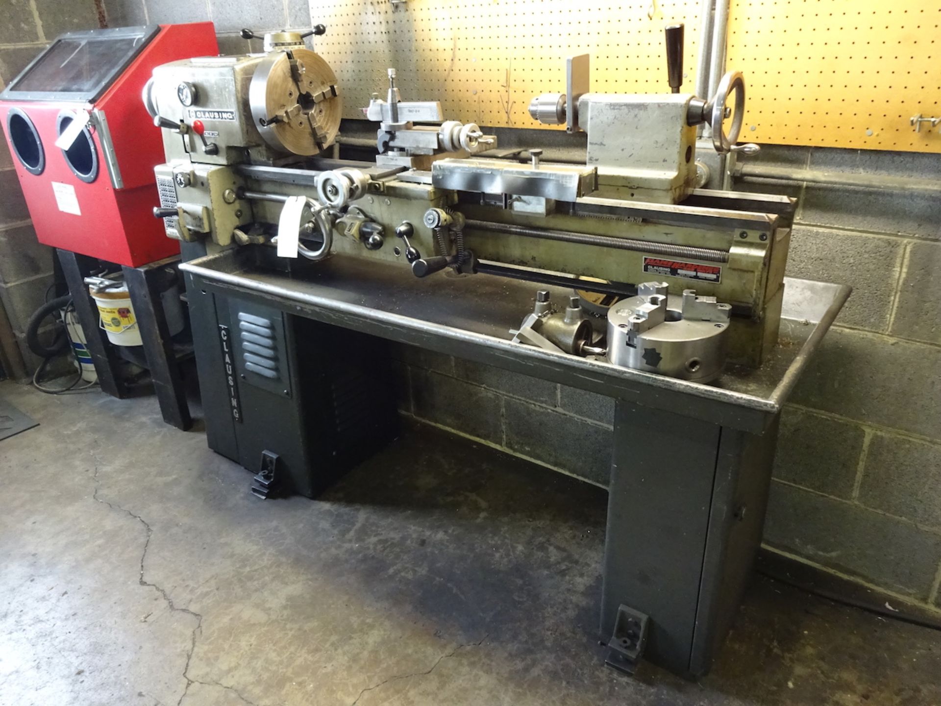 CLAUSING 12 IN X 36 IN MODEL 5914 LATHE: S/N 511091, - Image 2 of 14