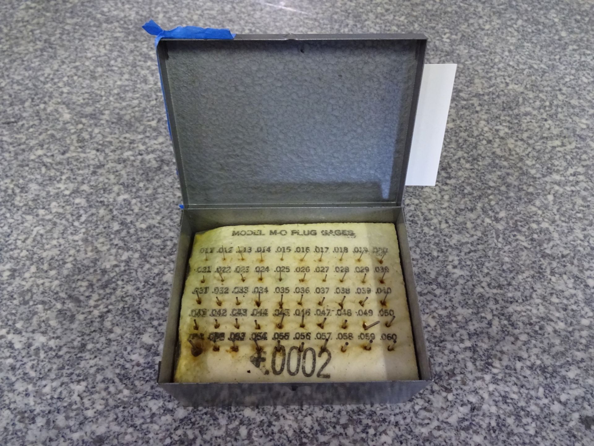 MEYER MODEL M-0 PLUS PIN GAGE SET