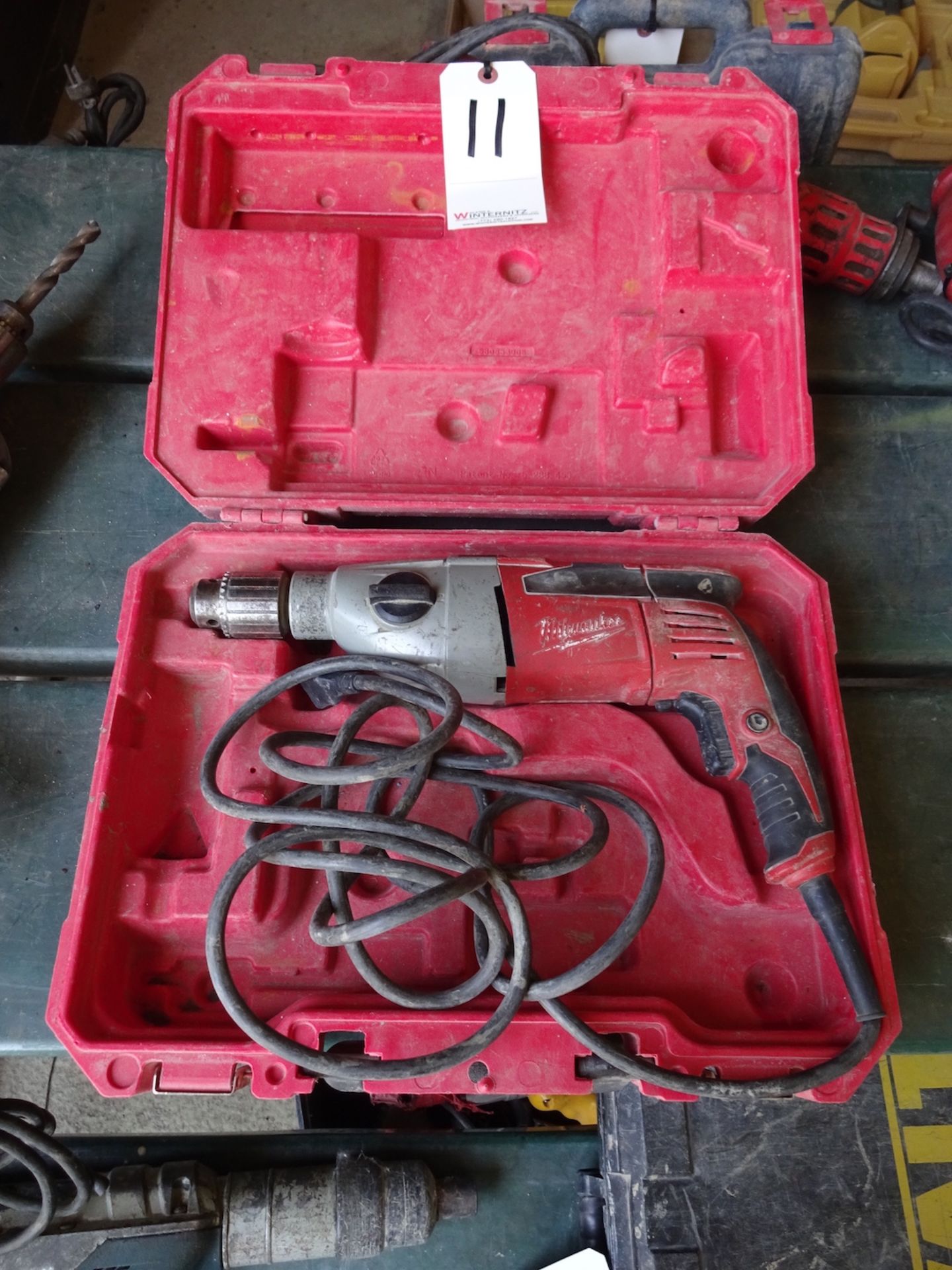 MILWAUKEE 1/2" ROTARY HAMMER DRILL WITH CASE