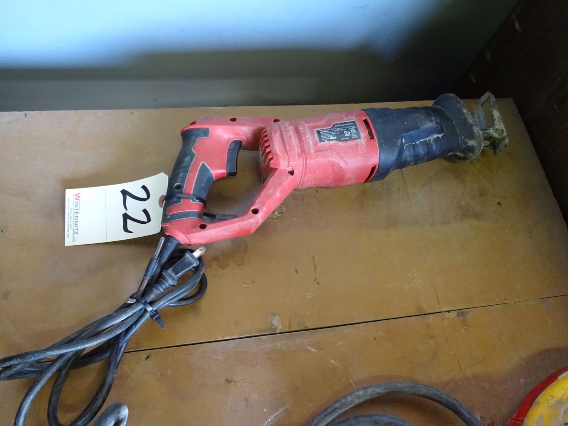 TOOL SHOP RECIPROCATING SAW