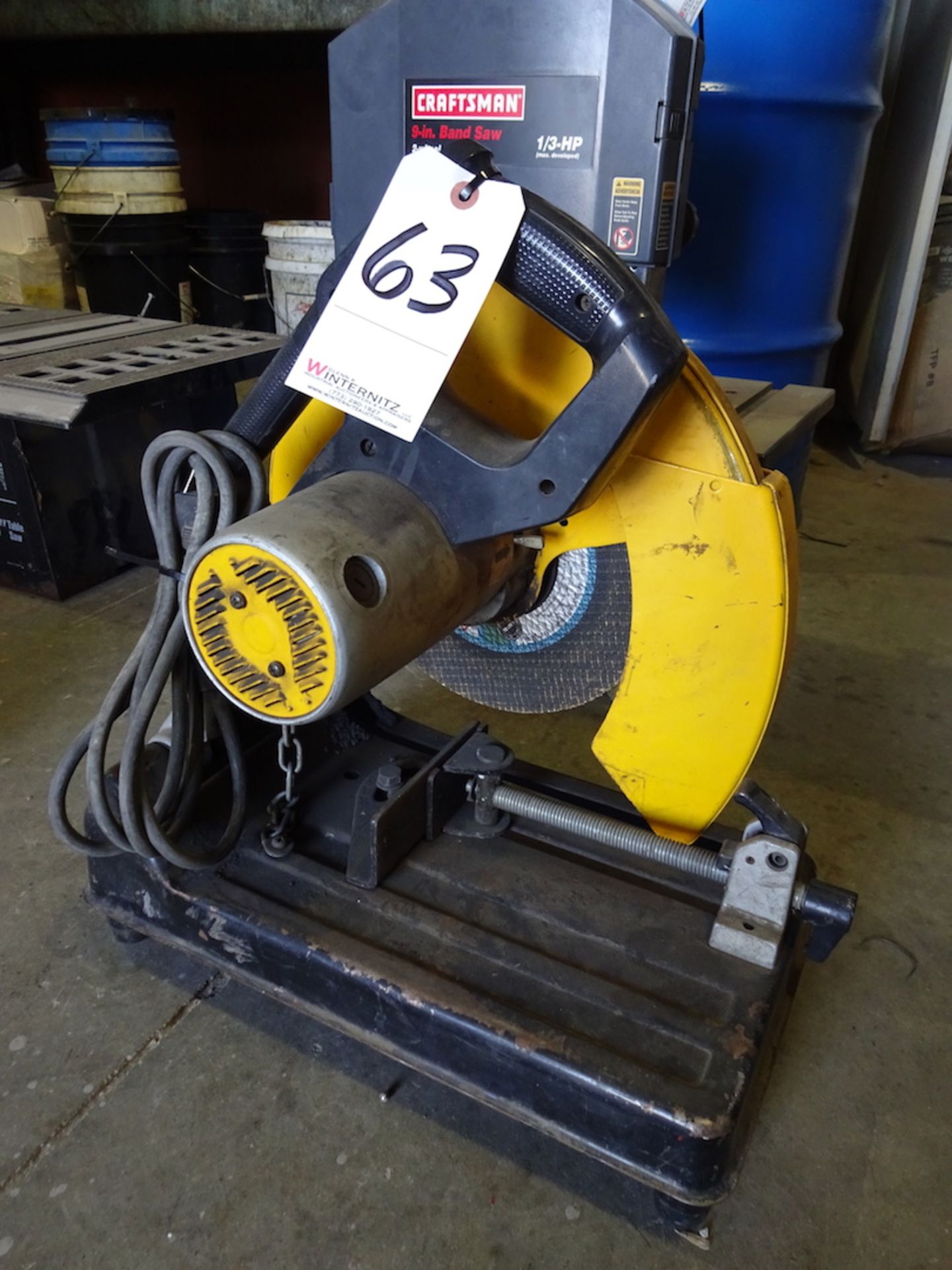 DEWALT DW870 14" CUT-OFF SAW