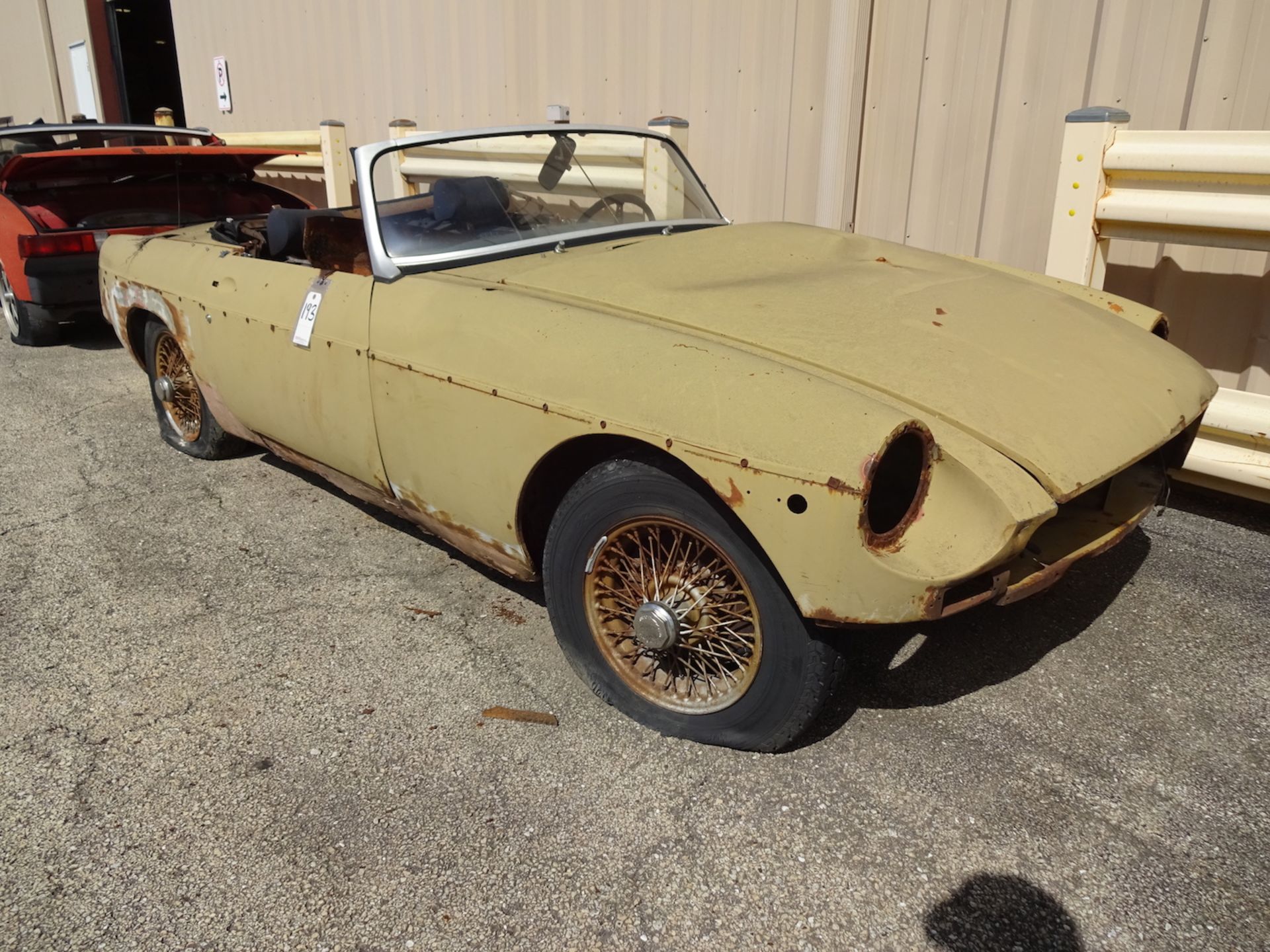 1972 MGB Convertible Sports Car