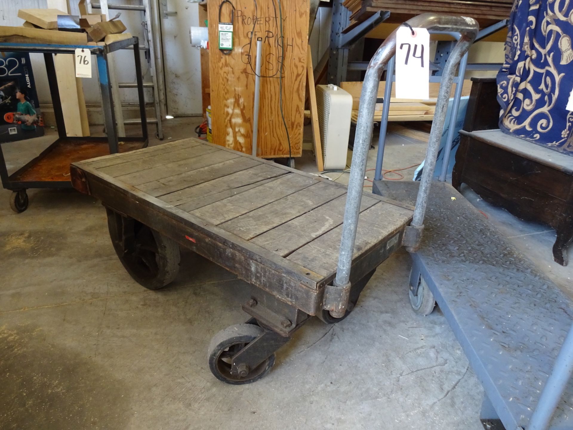 Wood Platform Truck