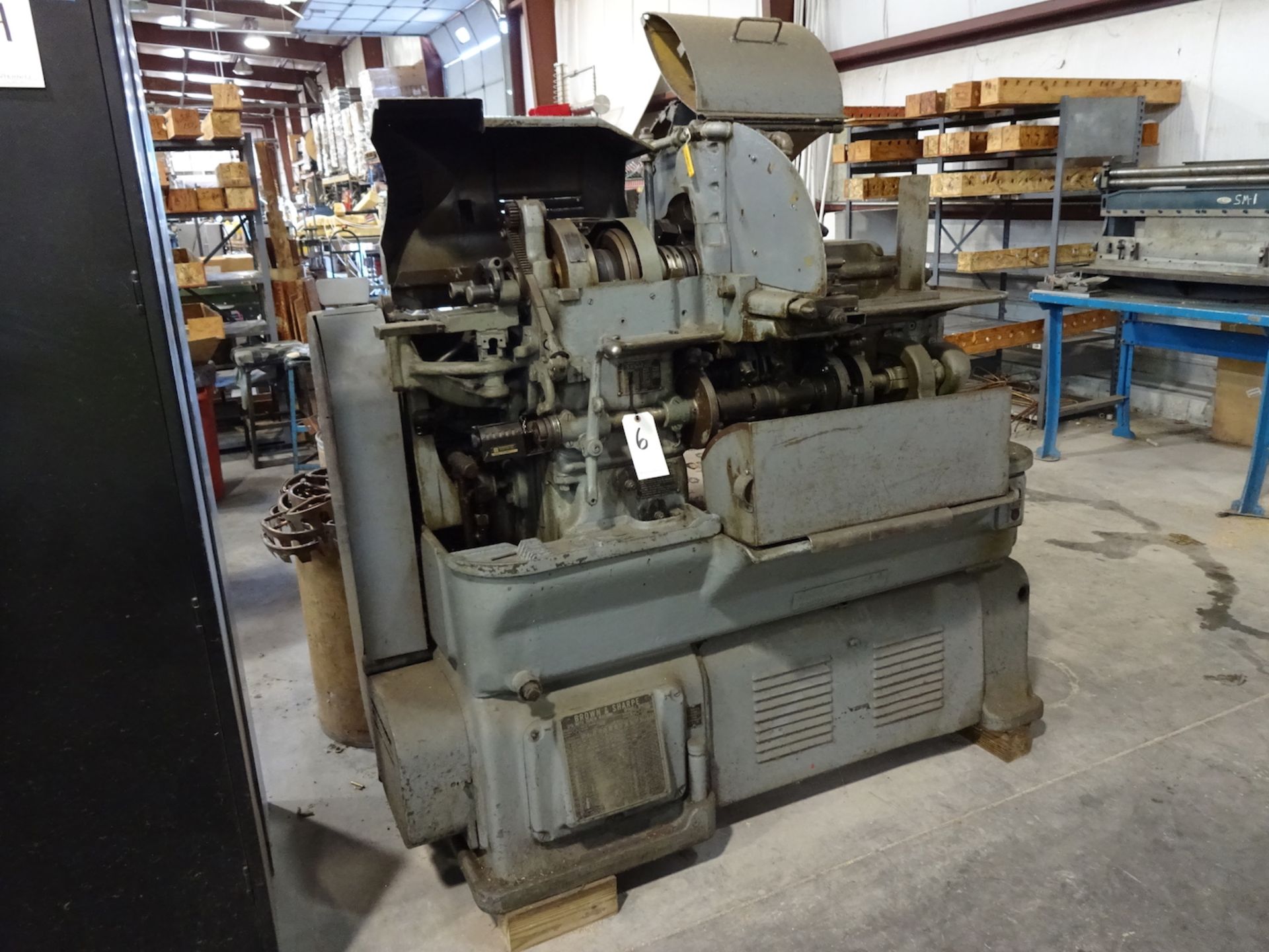 Brown & Sharpe Model 2G Single-Spindle Automatic Screw Machine, S/N 13976, Chain Drive