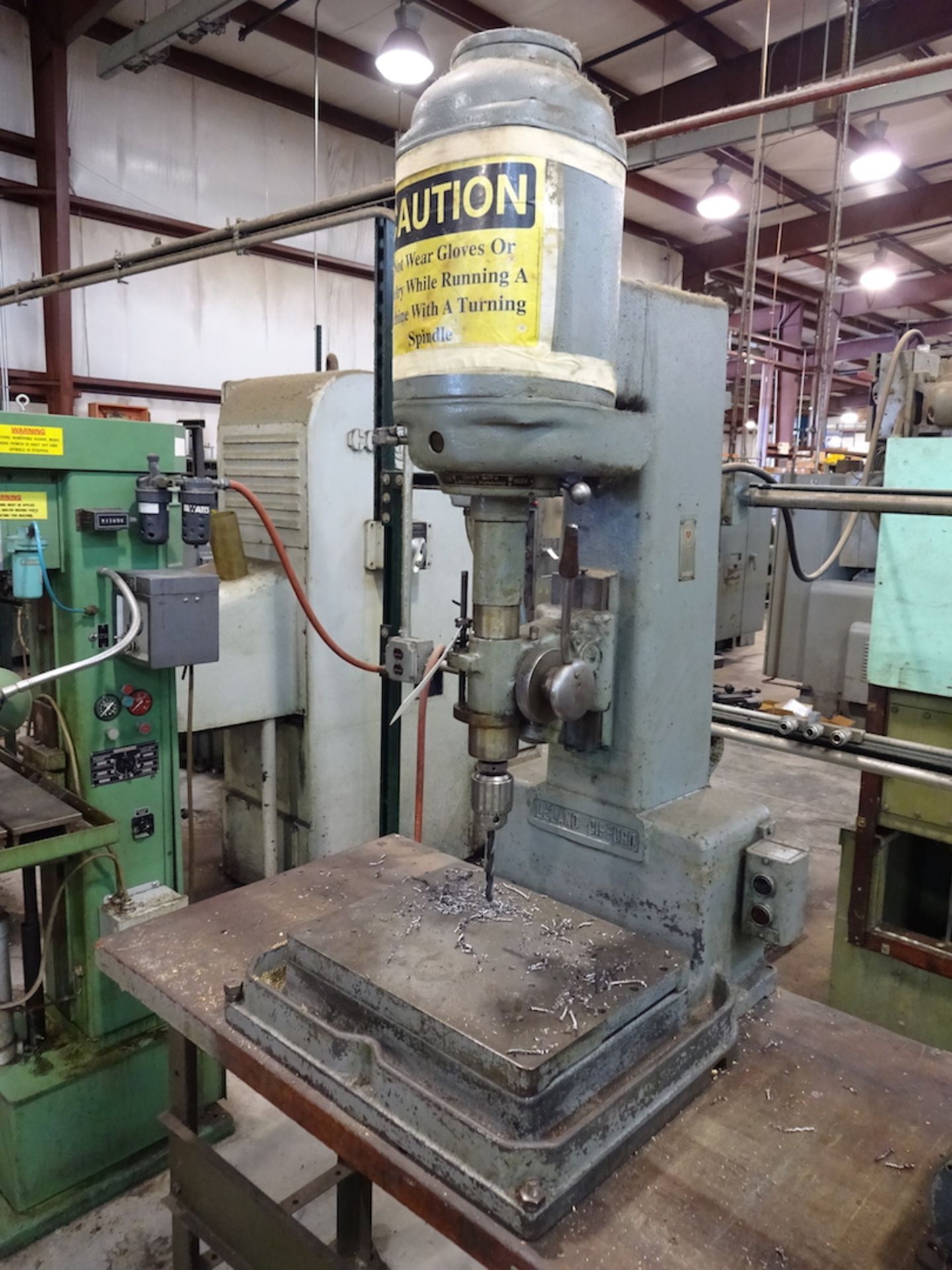 Leland-Gifford Single-Spindle Bench Top Drill, S/N 3463, 3/4 HP - Image 2 of 3